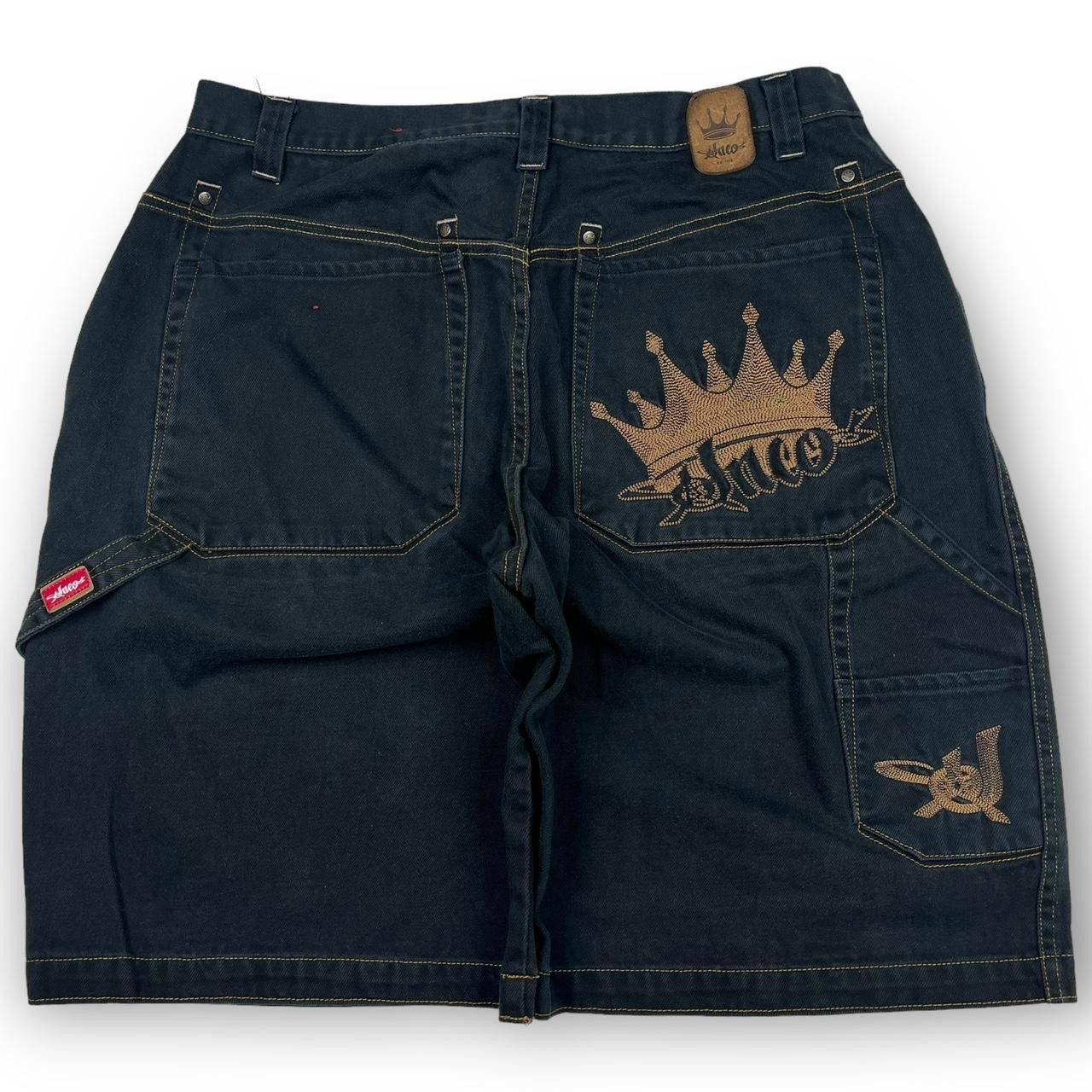 JNCO JNCO Men's Black Shorts Size US 38 / EU 54 - 1 Thumbnail