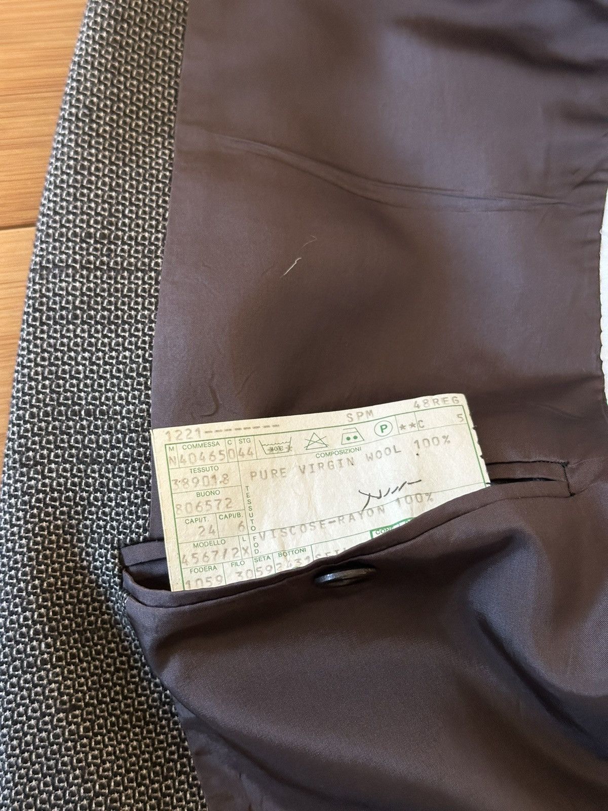 Giorgio Armani Vintage Giorgio Armani suit jacket Size 40R - 4 Thumbnail