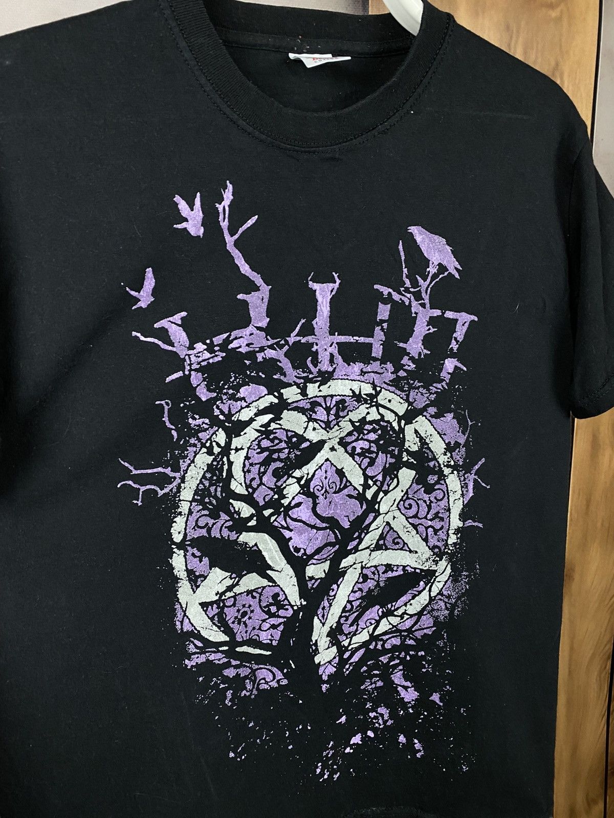 Band Tees 🎸Vintage T-Shiry HIM Crows Rock Band VTG Tee🎸 Size US M / EU 48-50 / 2 - 2 Thumbnail