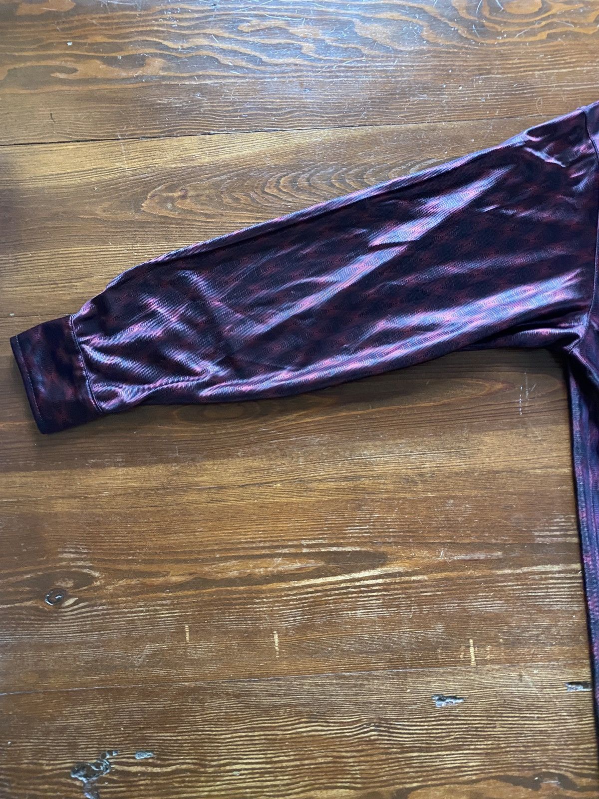 Vintage Vintage 90’s Street Culture Polyester Long Sleeve Button Up Size US L / EU 52-54 / 3 - 10 Thumbnail