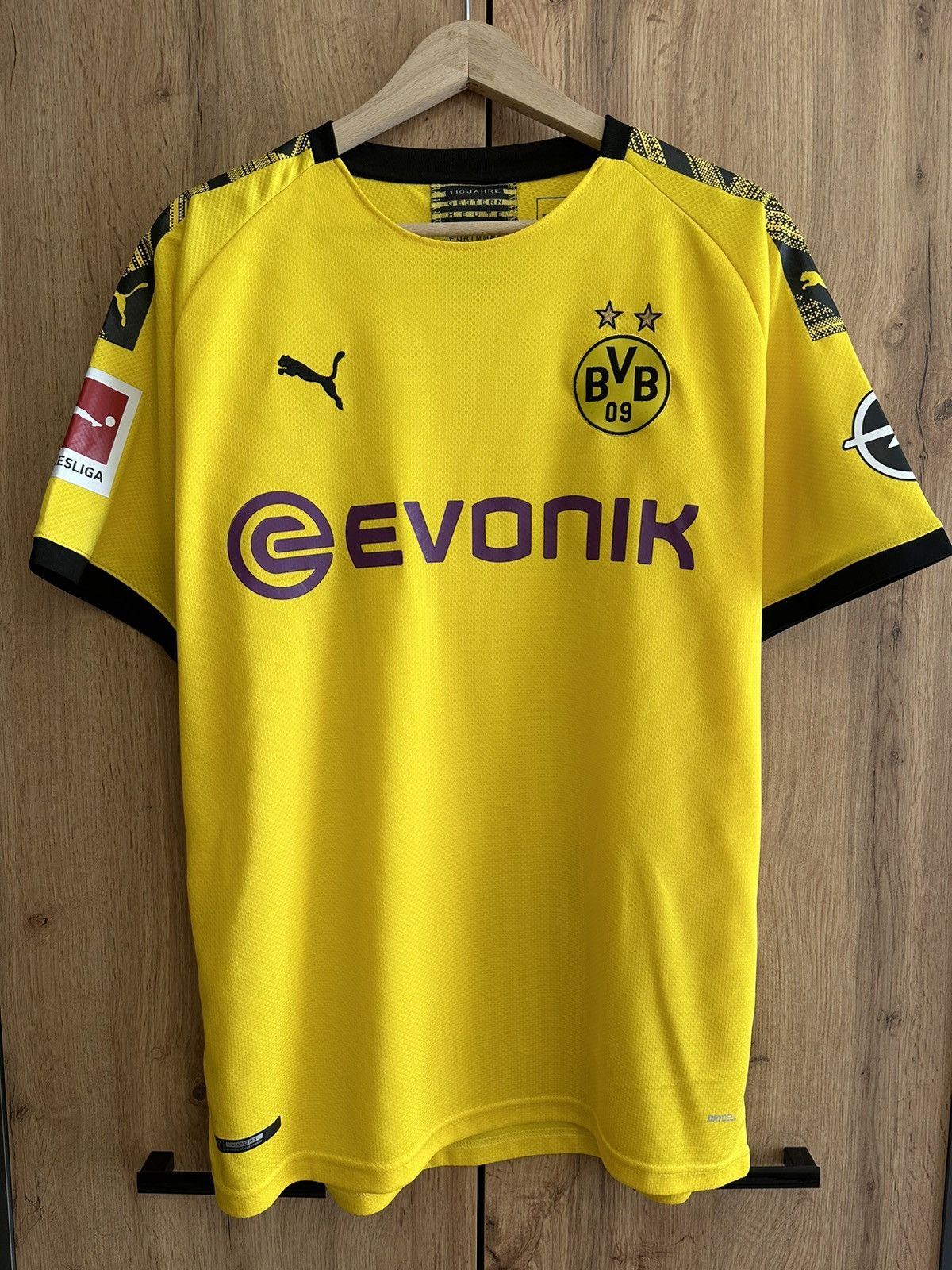Puma Borrusia Dortmund 2019/2020 Haaland #17 Home Puma Soccer Kit Size US L / EU 52-54 / 3 - 1 Thumbnail