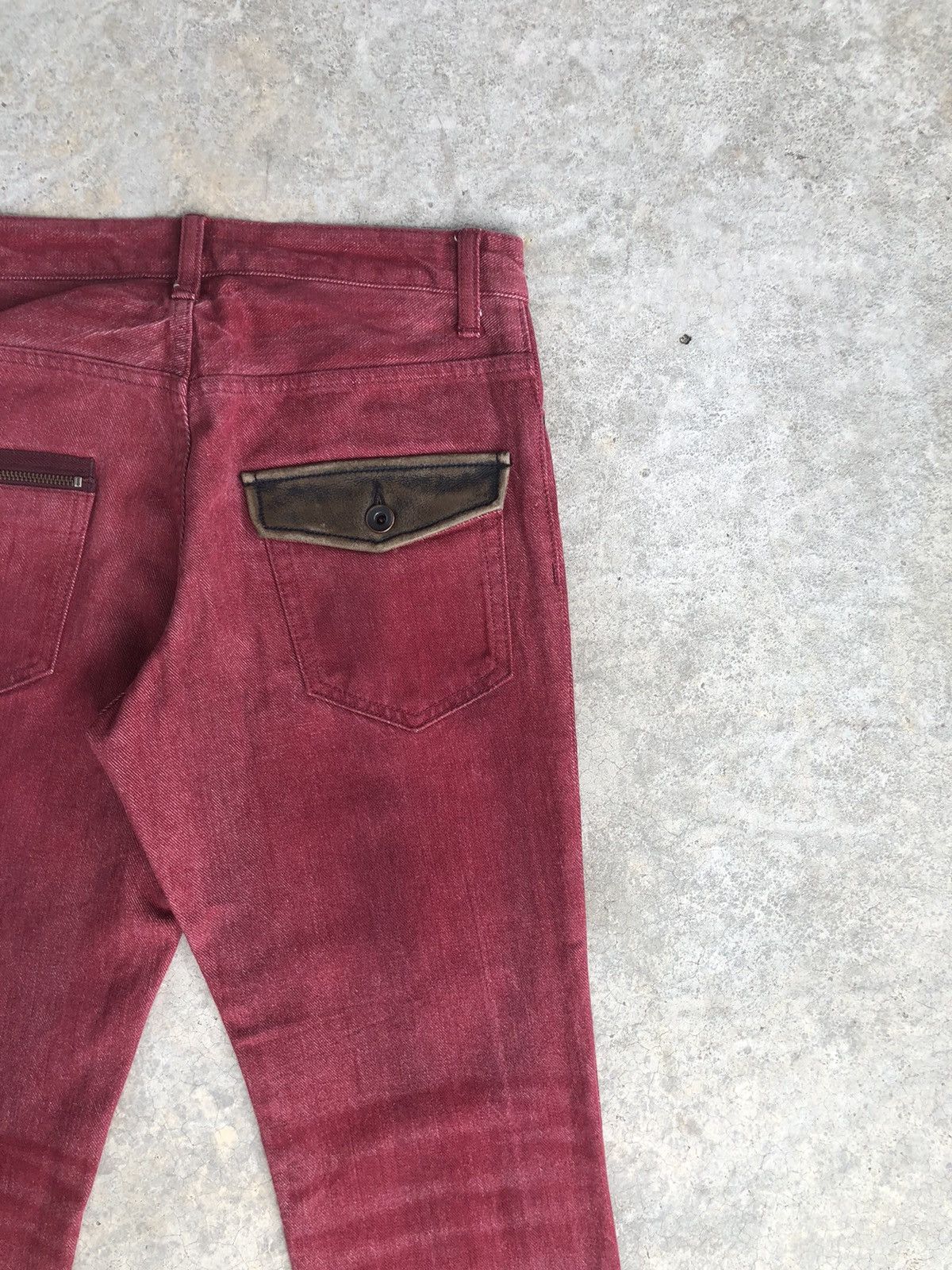 Issey Miyake Distressed Jeans Tete Homme Skinny Jeans Japanese Size US 30 / EU 46 - 10 Thumbnail