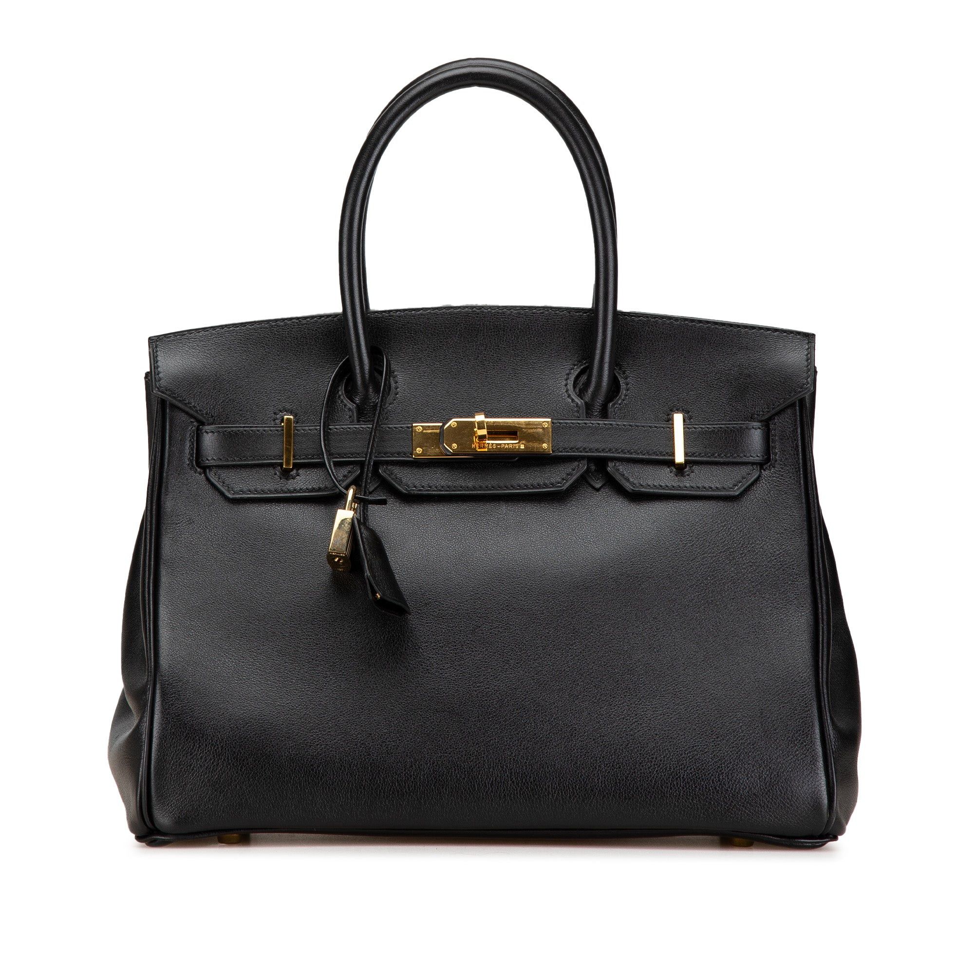 Hermes Hermès Swift Birkin Retourne 30 Black Size ONE SIZE - 1 Thumbnail