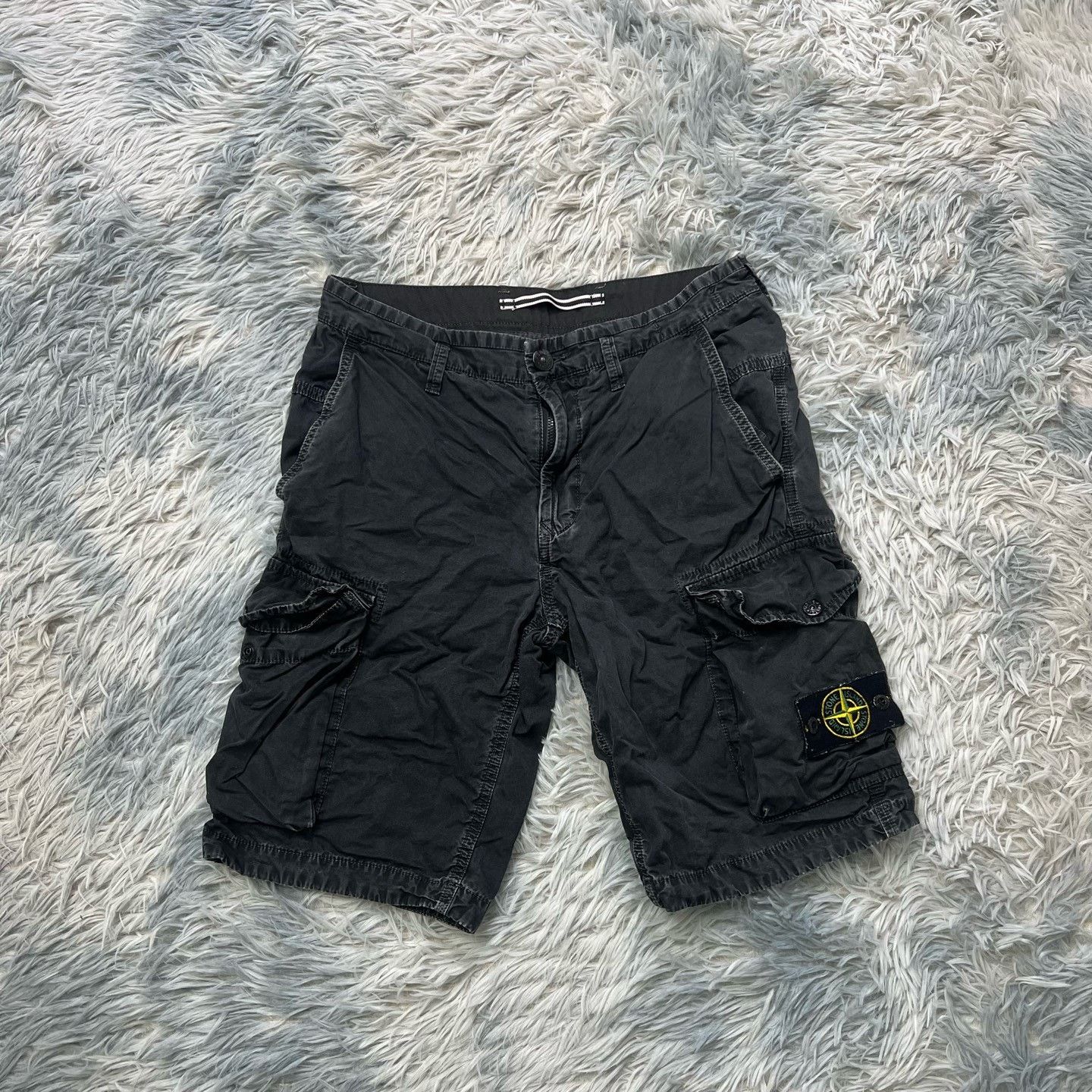 Stone Island Stone Island Washed Shorts Size US 29 - 1 Thumbnail