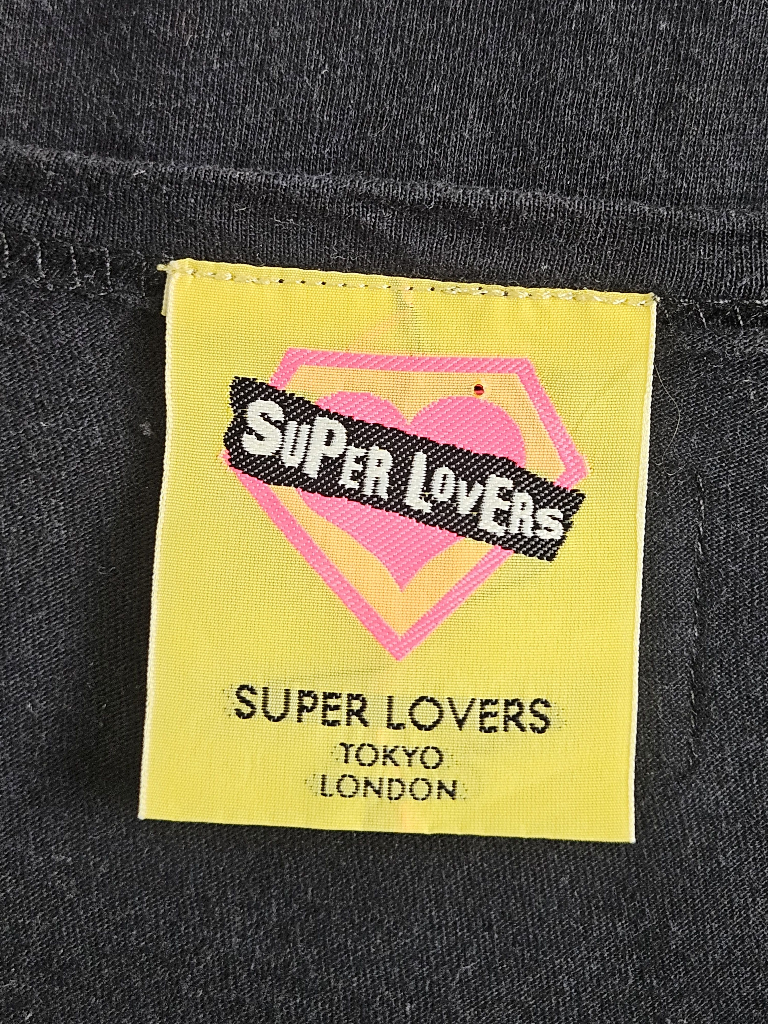 Japanese Brand SUPERLOVERS lovers rock japanese harajuku oversize shirt Size US XL / EU 56 / 4 - 4 Thumbnail