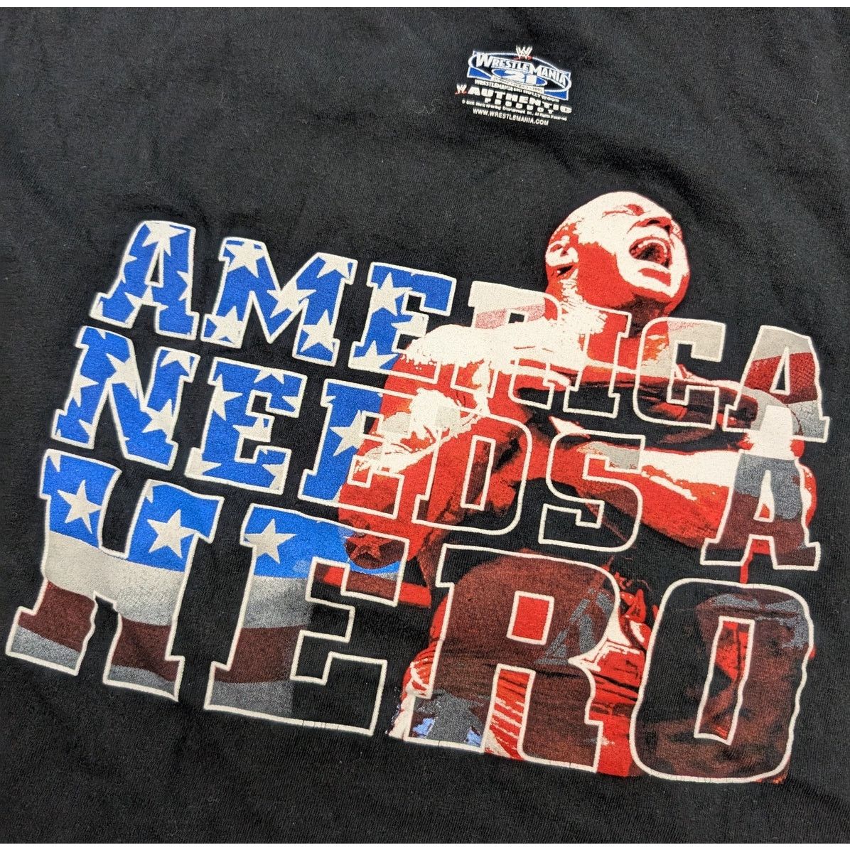 Vintage × WWE 2005 WWE WrestleMania 21 America Needs a Hero youth t-shirt Size US M / EU 48-50 / 2 - 2 Thumbnail
