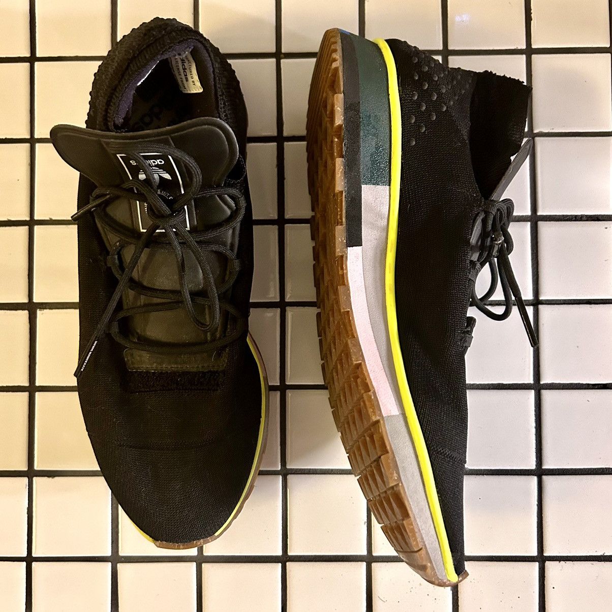 image of Adidas x Alexander Wang Aw Low Skate Sneakers, Size Men’S 8 in Black, Men's