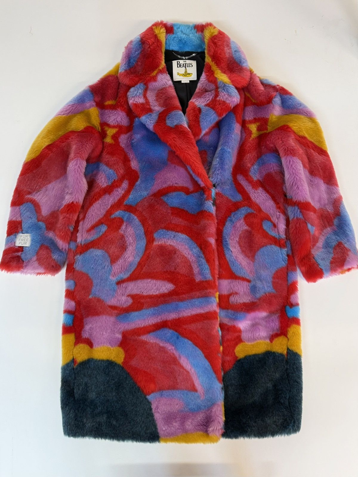 Stella McCartney Stella McCartney x The Beatles Faux Fur Coat Size-44 Unisex Size M / US 6-8 / IT 42-44 - 6 Thumbnail