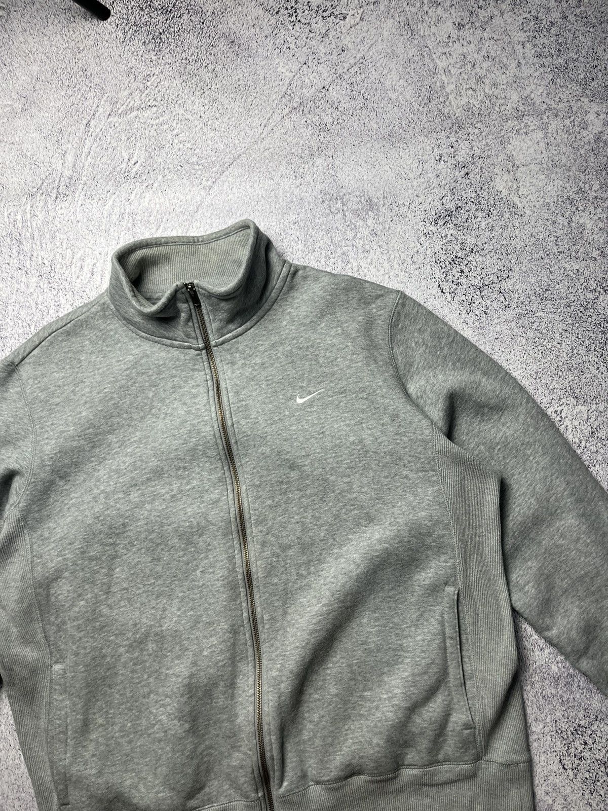 Nike × Vintage Vintage Nike Y2K Zip Up Hoodie Track Jacket Size US XL / EU 56 / 4 - 7 Thumbnail
