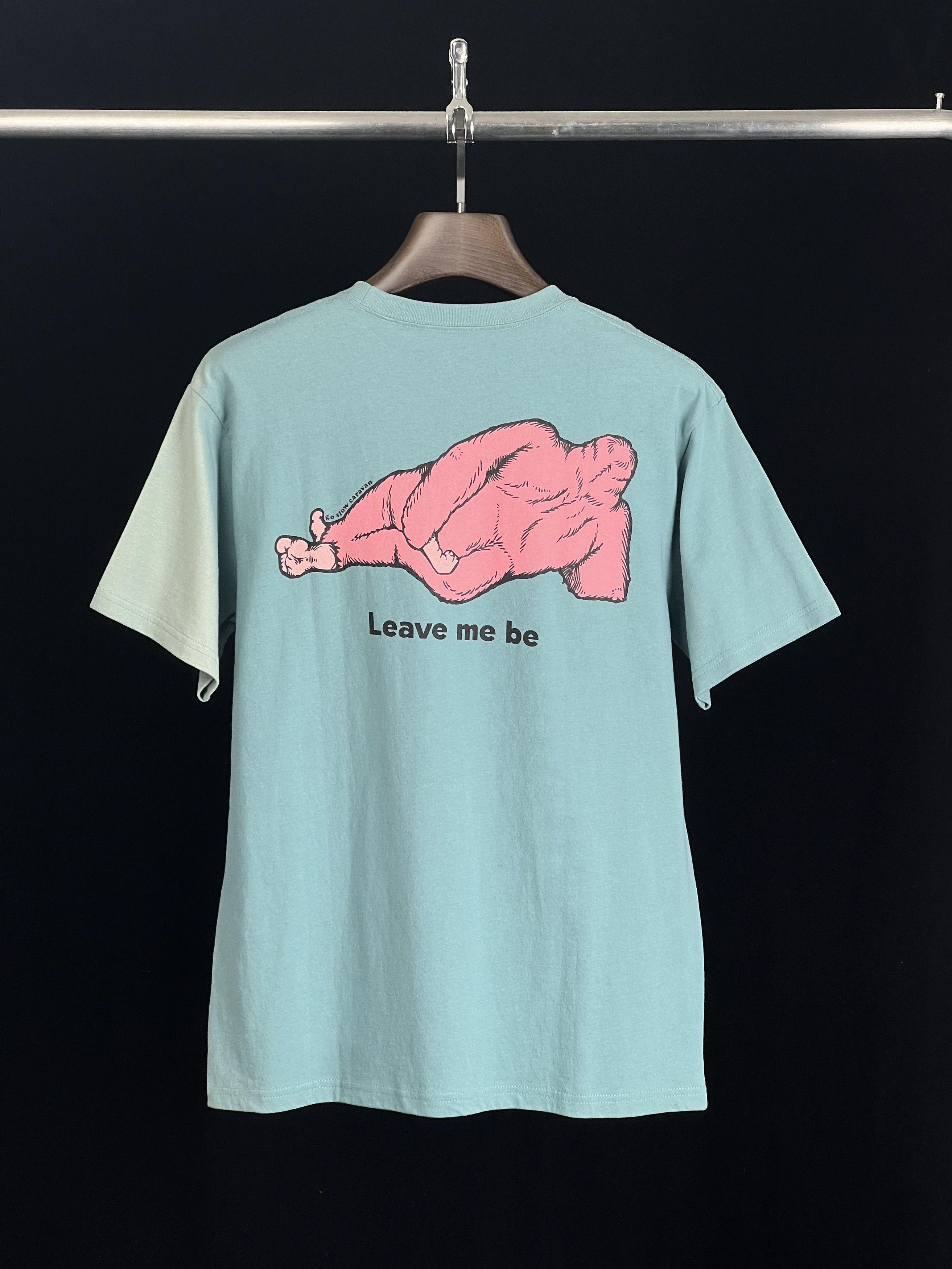 go slow caravan 'Leave Me Be' SS Tee Size 4 Size US XL / EU 56 / 4 - 1 Thumbnail