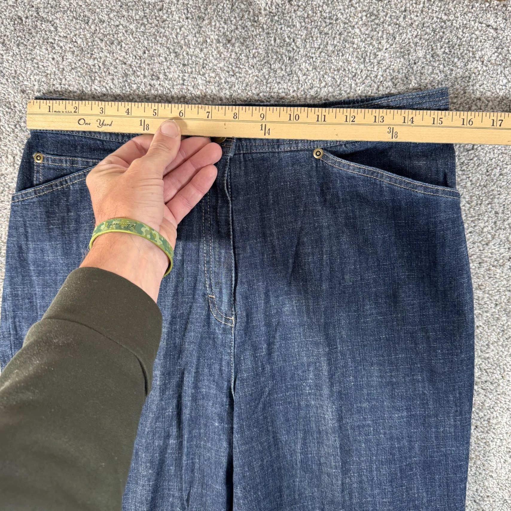 Vintage VINTAGE Napa Valley Jeans 10 High Rise Straight Leg Women’s Blue Denim Cotton Spandex 90s Coastal Grandmaccore Jeans Size 32" / US 10 / IT 46 - 2 Thumbnail