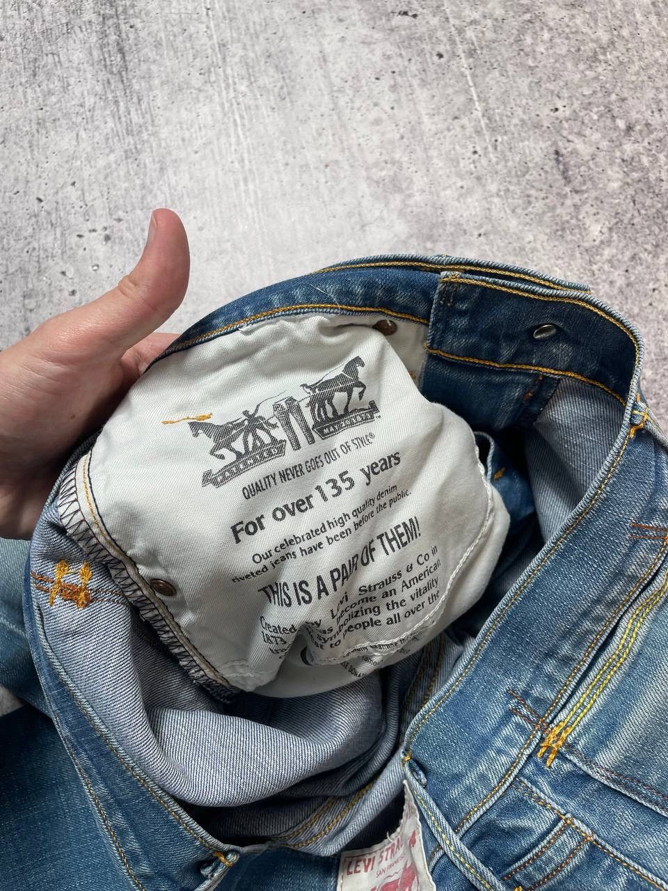 Levi's Vintage Levis 501 Engineered Vibe Denim Jeans Y2K Size US 32 / EU 48 - 8 Thumbnail