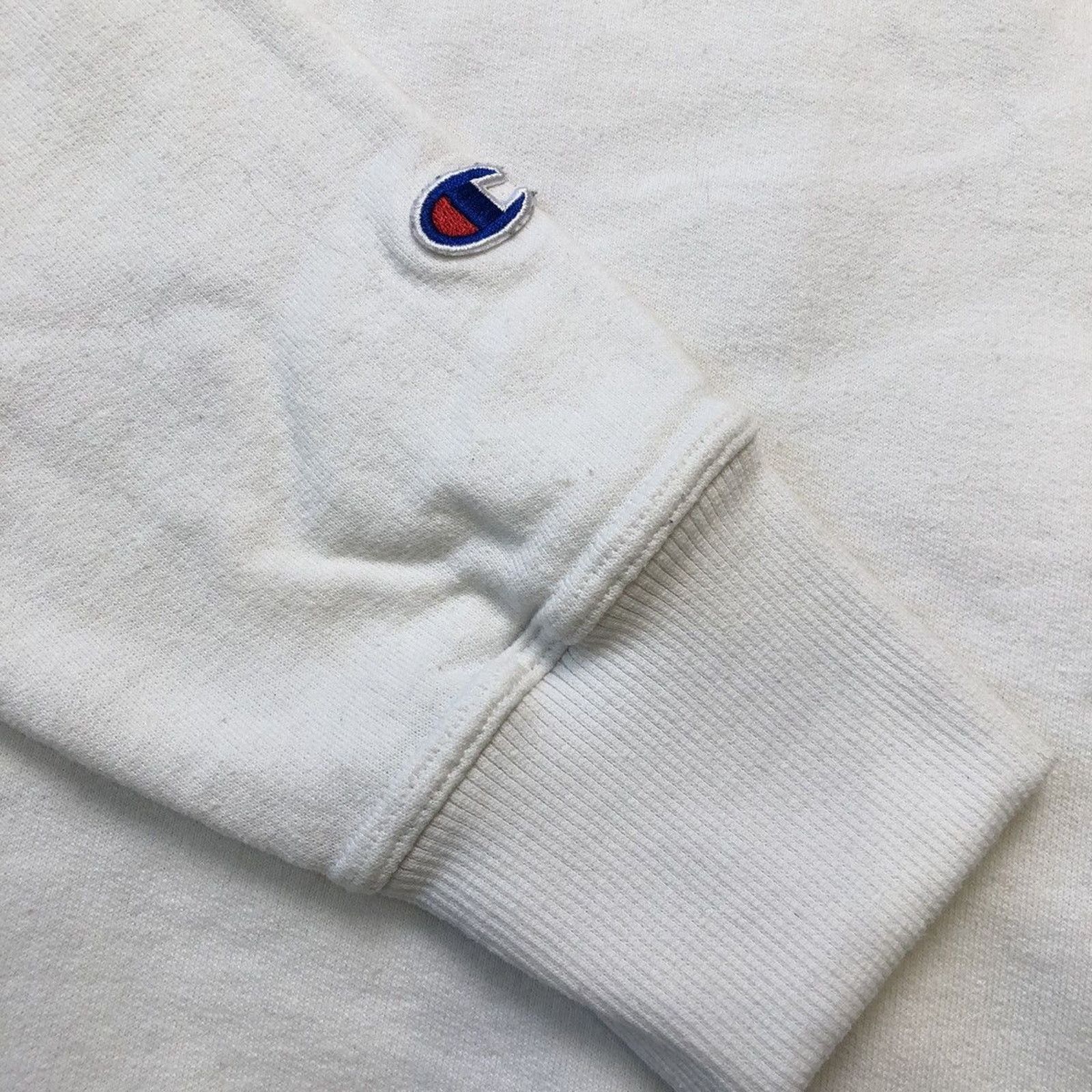 Champion × Vintage Champion Hoodie Small Authentic Pullover Hooded Sweatshirt Size US S / EU 44-46 / 1 - 4 Thumbnail