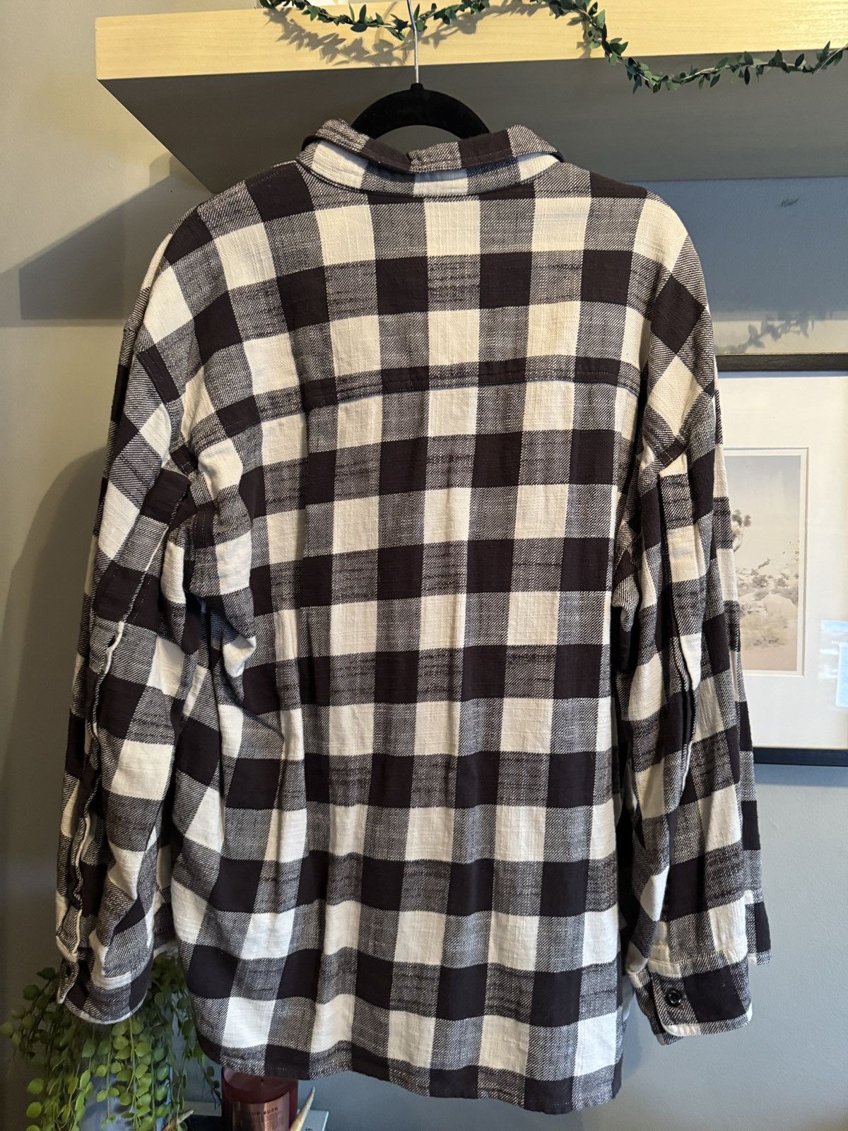 R13 Oversized Sleeve Flannel Size M / US 6-8 / IT 42-44 - 3 Thumbnail