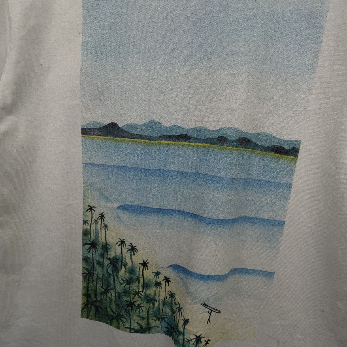 Vintage Vintage 2000s Jonas Claesson Art T Shirt Size US S / EU 44-46 / 1 - 2 Thumbnail