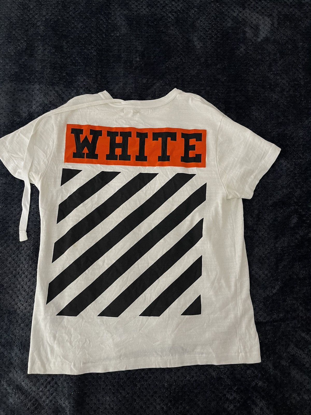 image of Off White Off-White Arrow Print Logo Tee, Men's (Size XS)