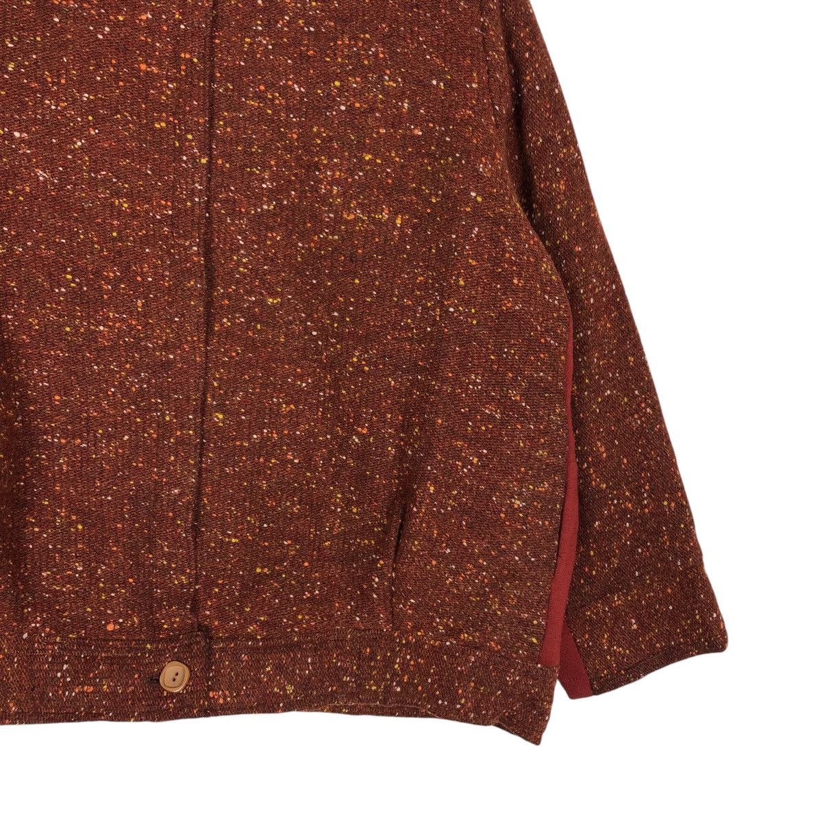 Japanese Brand 📌Vintage Wool Bomber Jacket Herringbone Nemeth Design Size US M / EU 48-50 / 2 - 6 Thumbnail