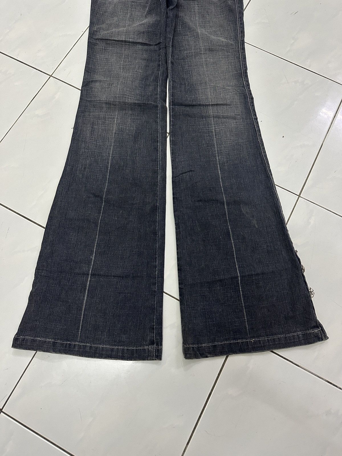 Designer × Marithe + Francois Girbaud MARITHE + FRANCOIS GIRBAUD Flare Jeans Size US 28 / EU 44 - 5 Thumbnail