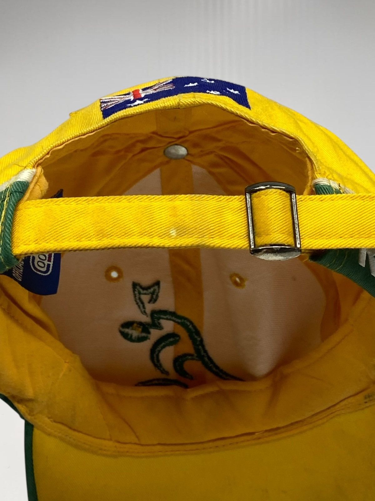 Vintage Australia Rugby Wallabies Baseball Strap Back Cap Hat Size ONE SIZE - 15 Thumbnail