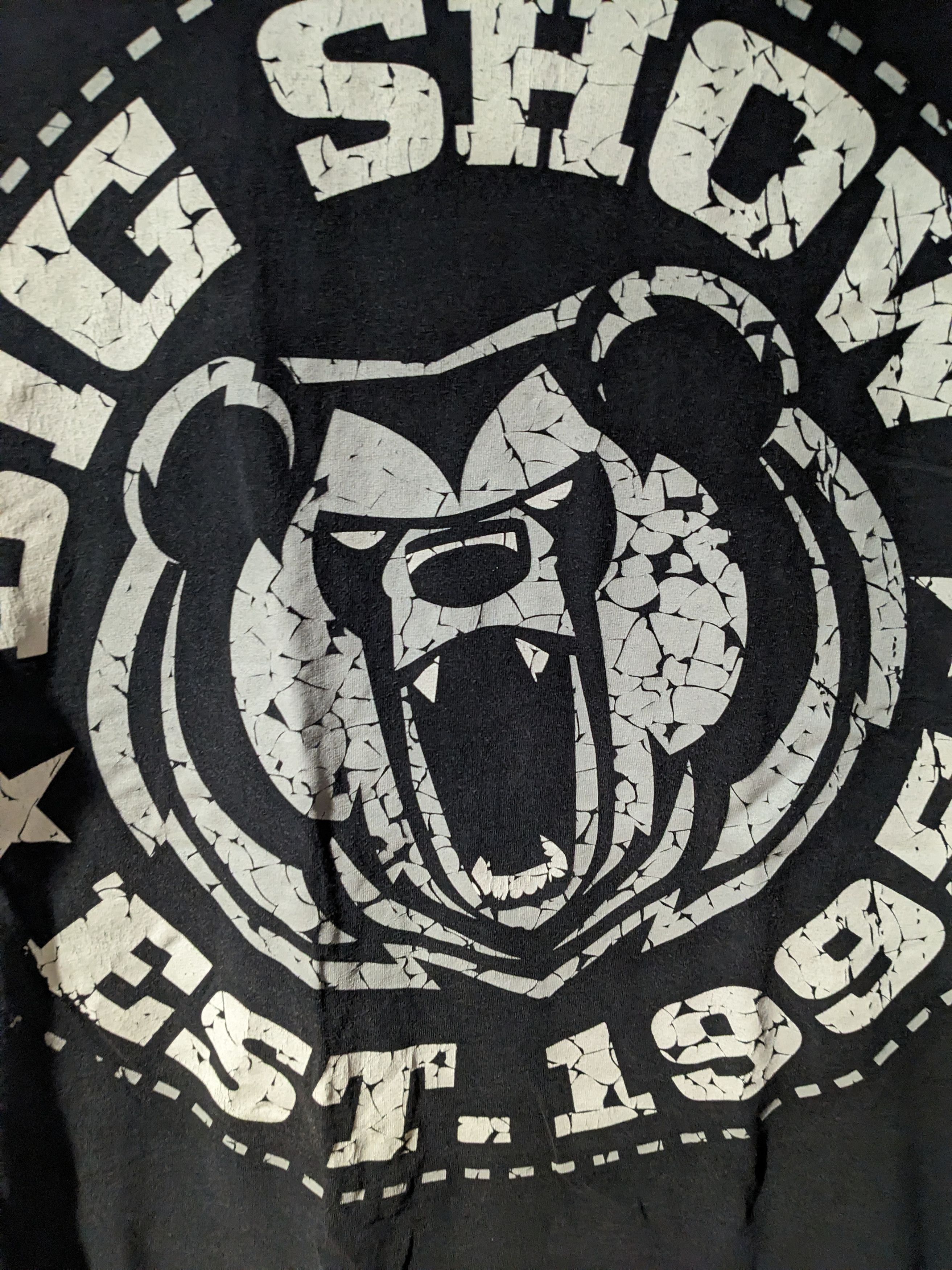 Vintage × WWE Vintage Big Show Go Big or Get Lost WWE Black Large T-Shirt Size US L / EU 52-54 / 3 - 2 Thumbnail