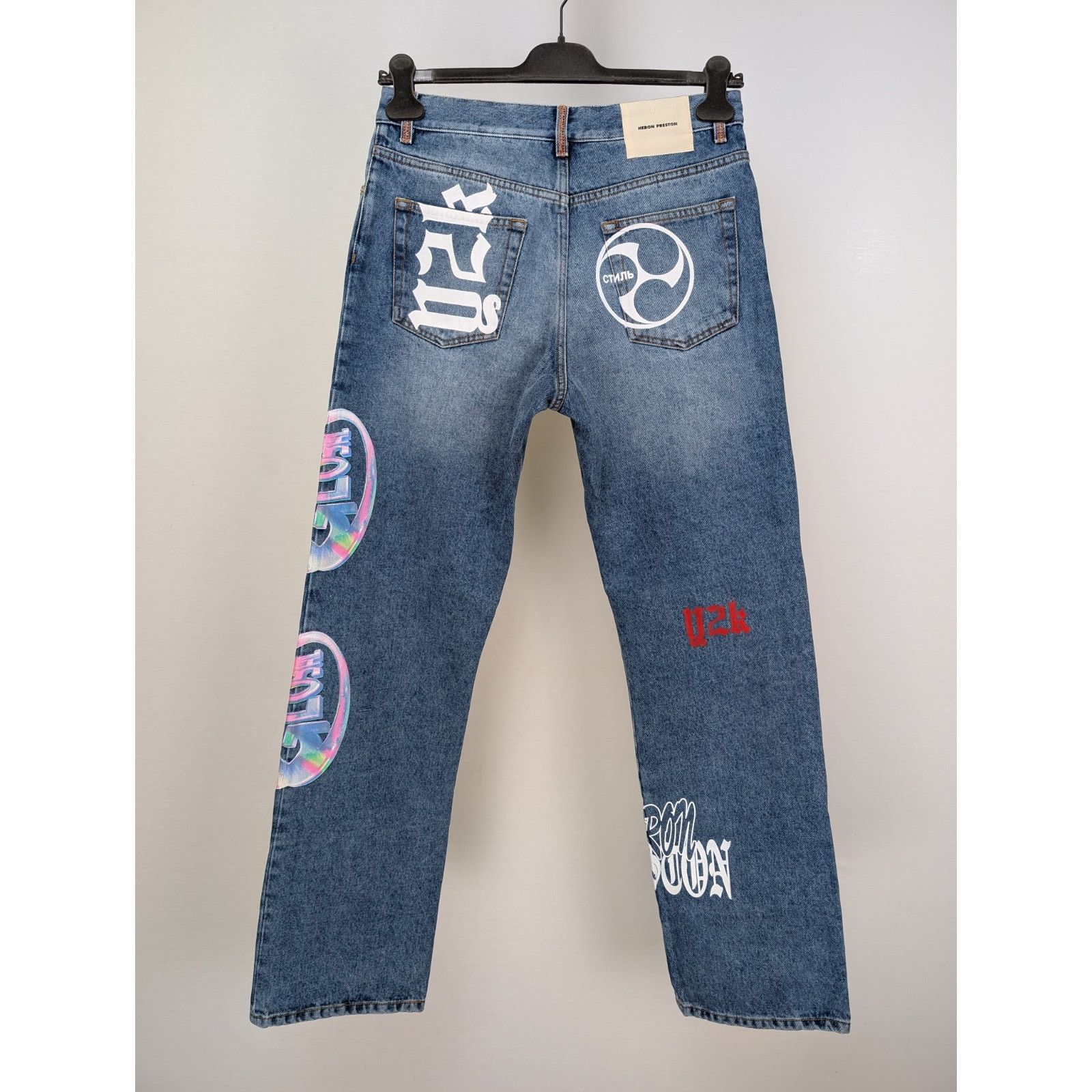 Heron Preston o1rshd1 Global Coll Regular 5 Pocket Vintage Jeans in Blue Size US 30 / EU 46 - 11 Thumbnail