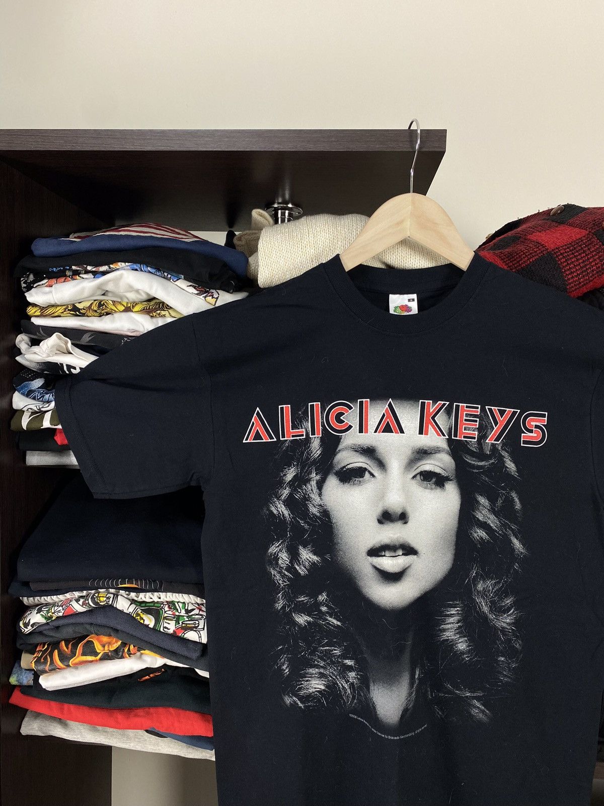 Band Tees × Vintage Vintage Alicia Keys Tour Graphic T Shirt rare Size US S / EU 44-46 / 1 - 3 Thumbnail