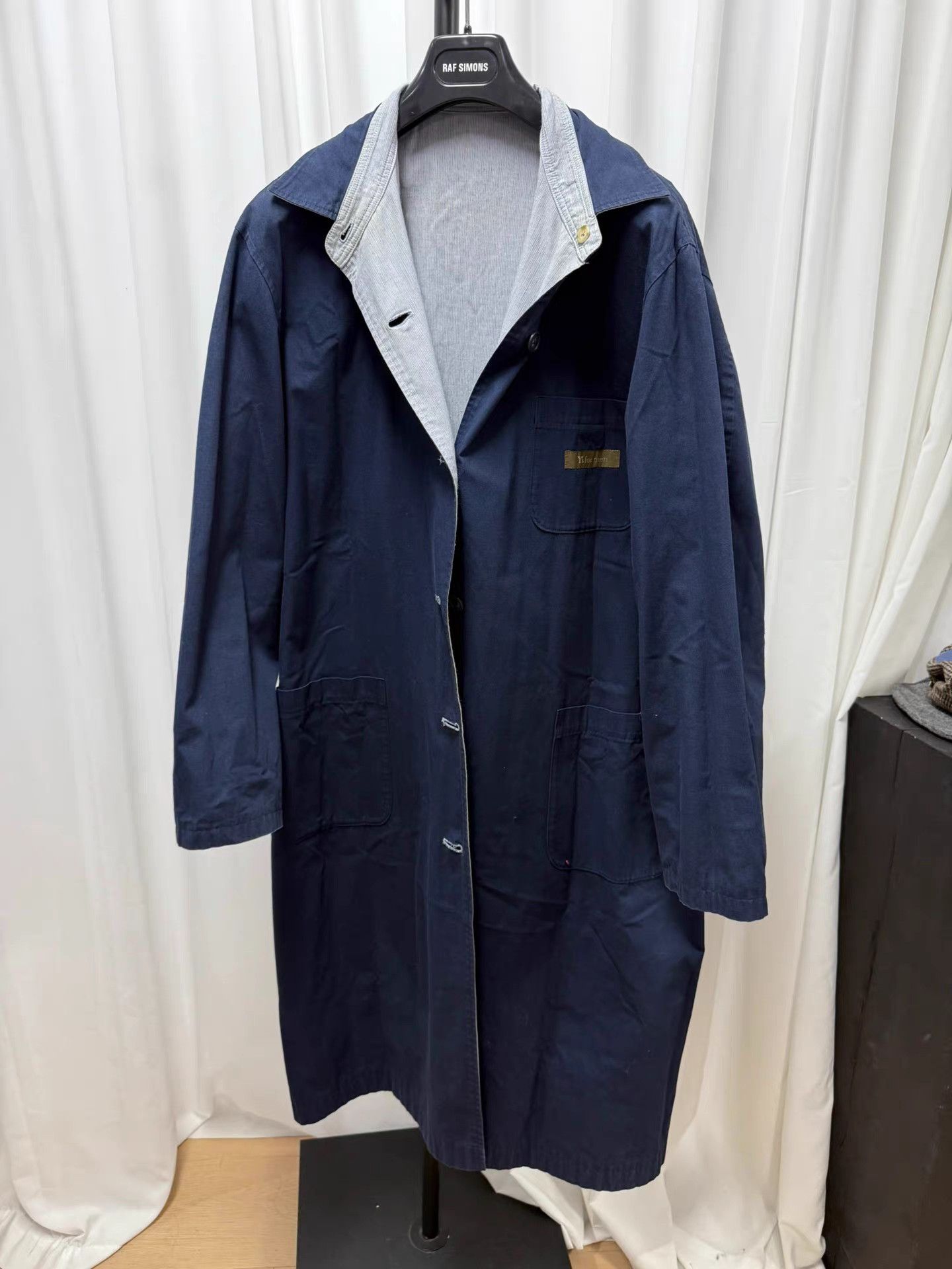Yohji Yamamoto yohji yamamoto y's for men Striped Reversible Coat K20 Size US XL / EU 56 / 4 - 5 Thumbnail