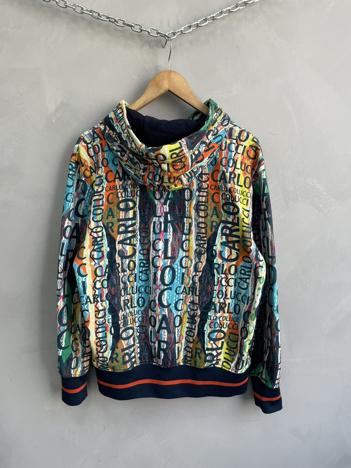 Carlo Colucci Carlo Colucci multicolour hoodie y2k Size US L / EU 52-54 / 3 - 7 Thumbnail
