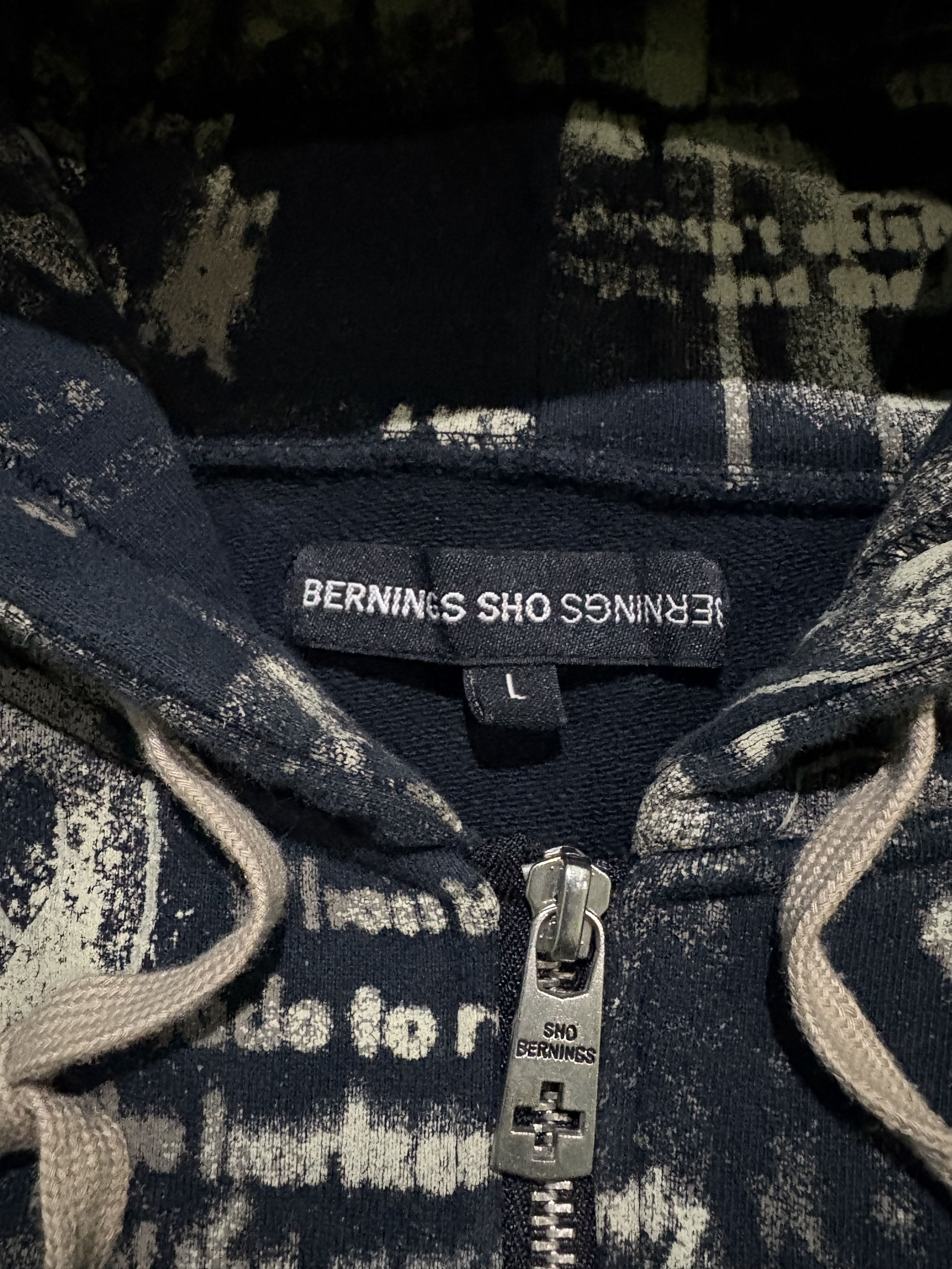 BERNINGS SHO Y2k bernings sho one set hoodie & pants full print Size US L / EU 52-54 / 3 - 6 Thumbnail