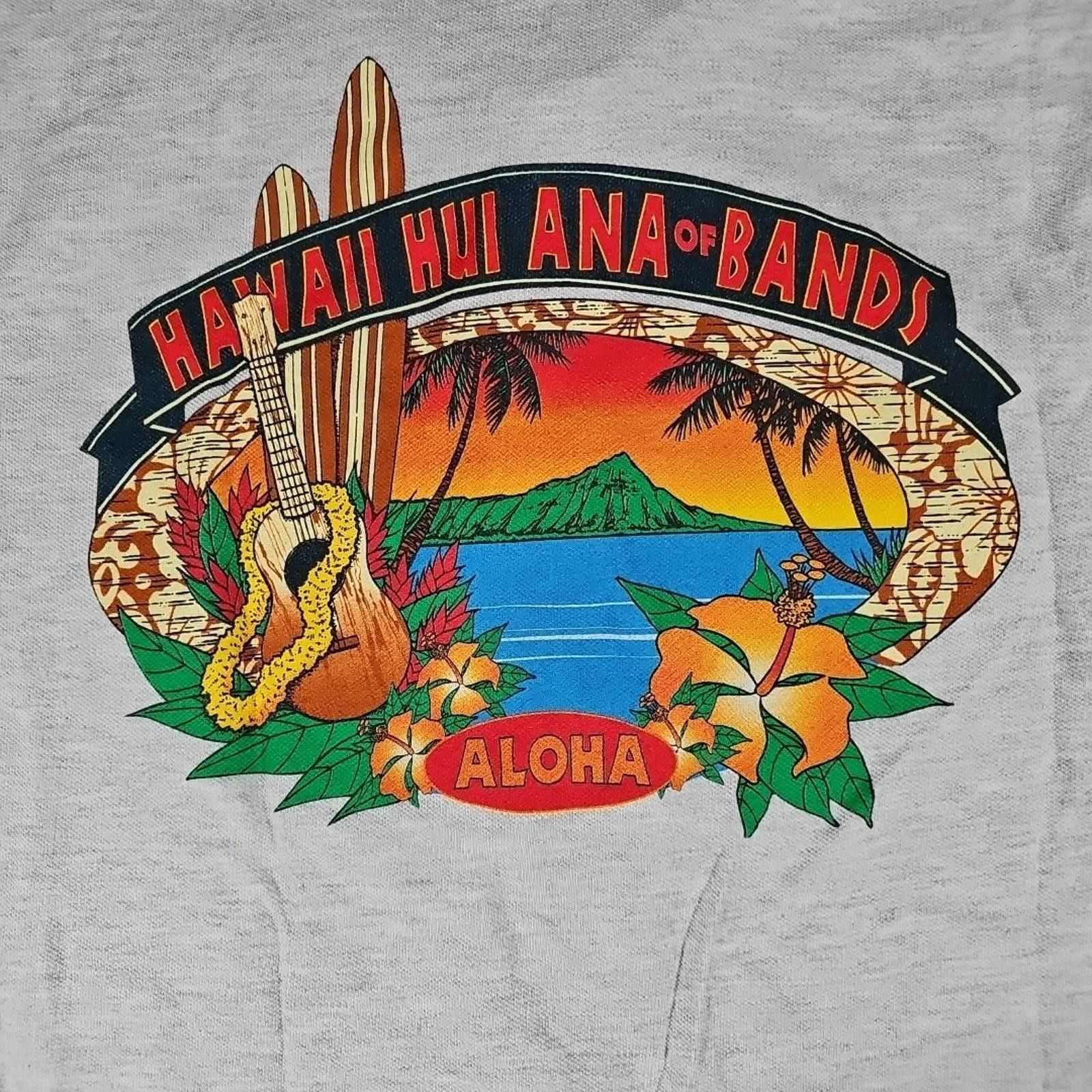 Gildan Hawaii Band Hui Ana Small Polo Shirt Size US S / EU 44-46 / 1 - 6 Thumbnail