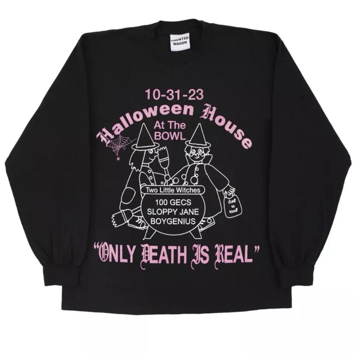 Online Ceramics M - 2023 Online Ceramics Boygenius 100 Gecs Long shirt tee Size US M / EU 48-50 / 2 - 1 Thumbnail