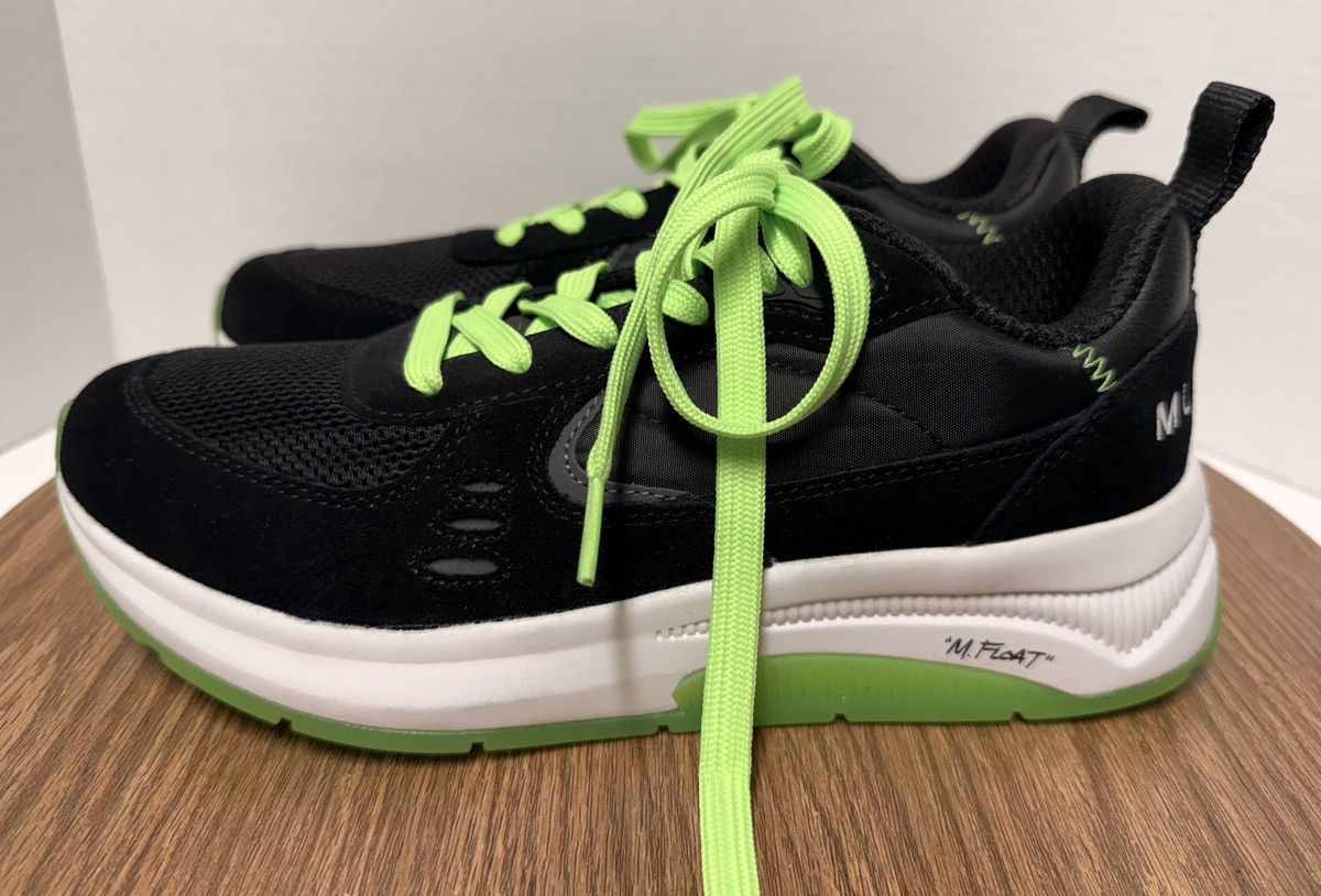 Other M.Float Suede Municipal Sneakers Lime Green/Black Laces Size US 8.5 / EU 41-42 - 4 Thumbnail