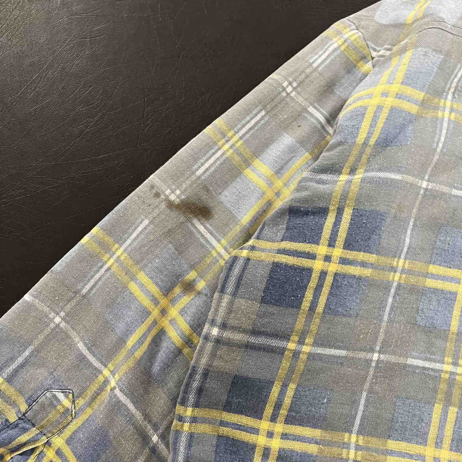 Dickies Vintage Dickies Flannel Shirt Workwear Button Up Sz L Size US L / EU 52-54 / 3 - 9 Thumbnail
