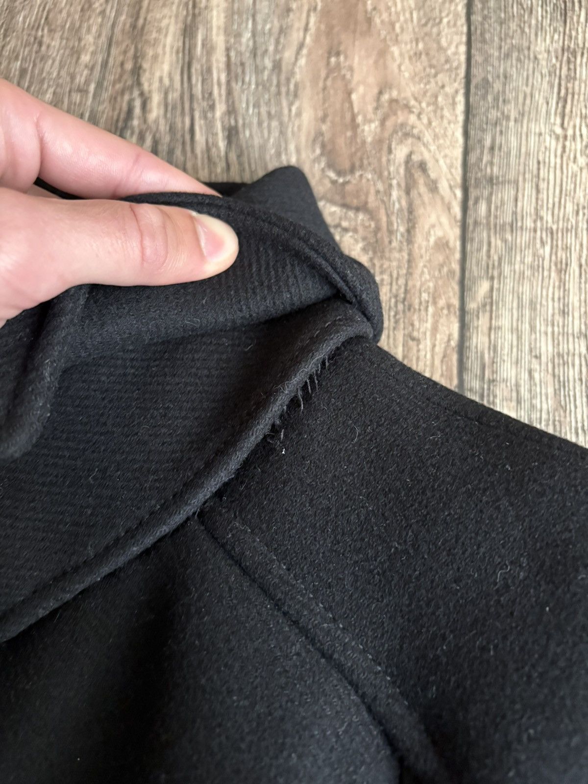 Designer × Salvatore Ferragamo Salvatore Ferragamo Vintage Wool/Cashmere Coat Made in Italy Size L / US 10 / IT 46 - 4 Thumbnail