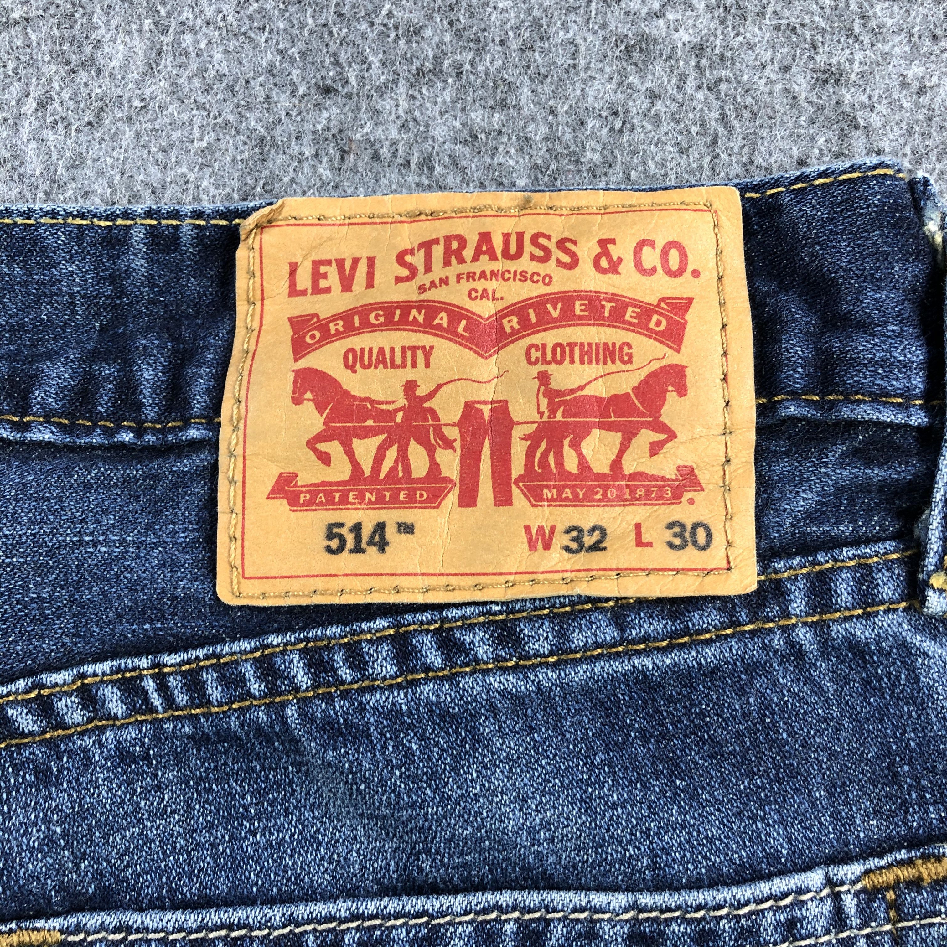 Levi's Vintage Blue Wash Levis 514 Jeans-J2002 Size US 33 - 5 Thumbnail