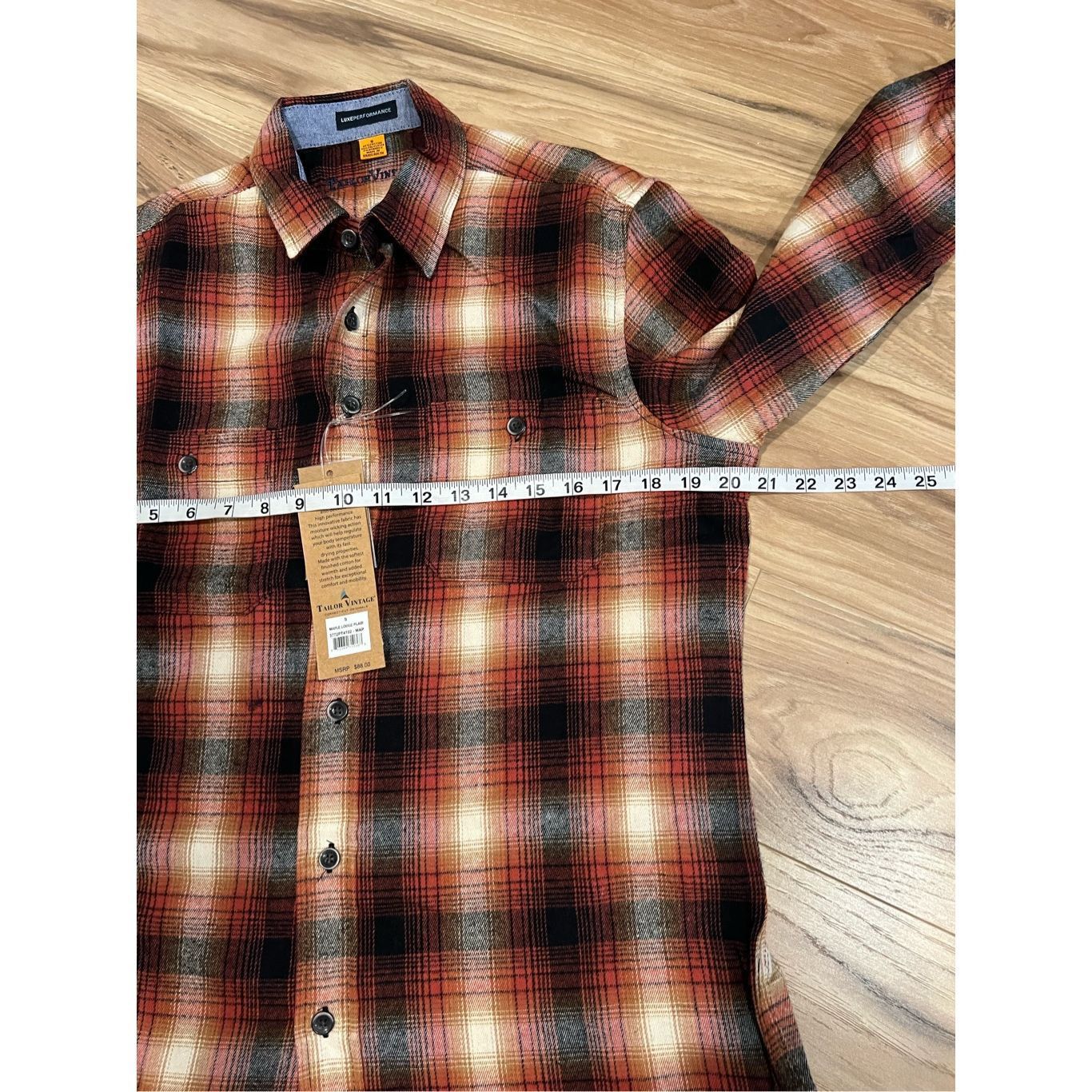 Other Tailor Vintage NWT Maple Lodge Plaid Long Sleeve Men’s Butto Size US S / EU 44-46 / 1 - 7 Thumbnail