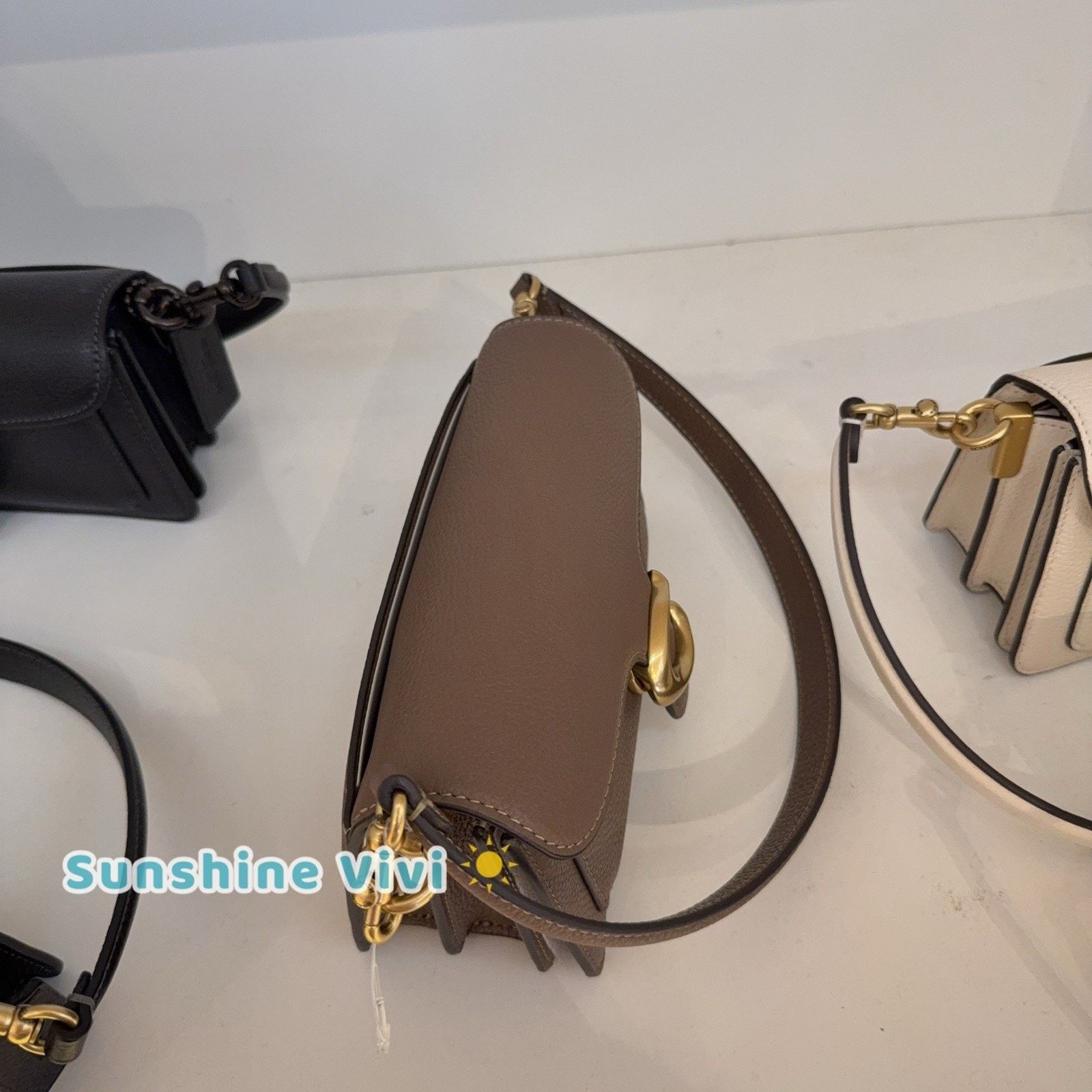 Coach NWT Coach CY201 Tabby Shoulder Bag 20 leather Dark stone Size ONE SIZE - 2 Thumbnail