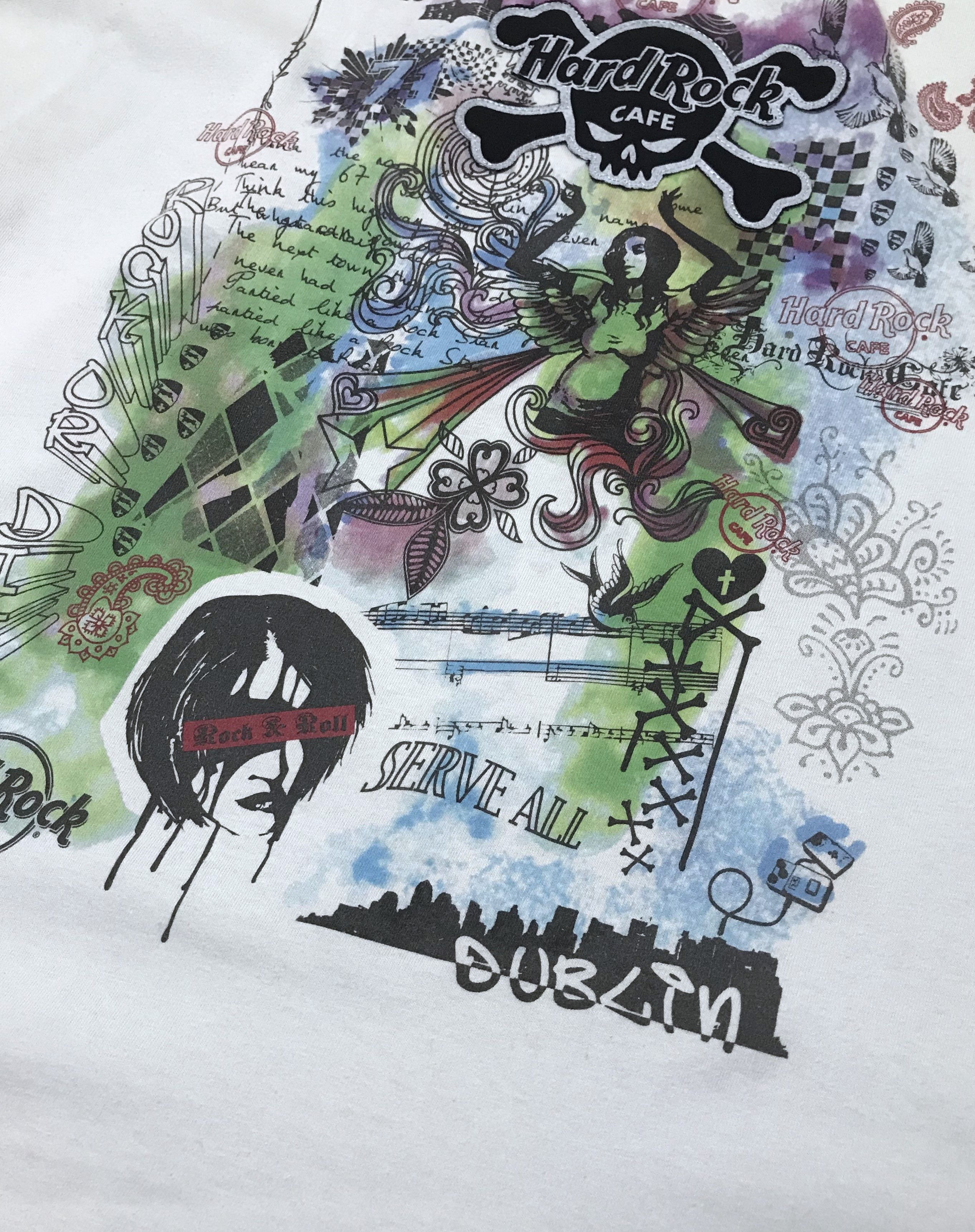 Hard Rock Cafe Hard Rock Cafe Dublin City Graphic T-Shirt Mens Sz L Size US L / EU 52-54 / 3 - 4 Thumbnail