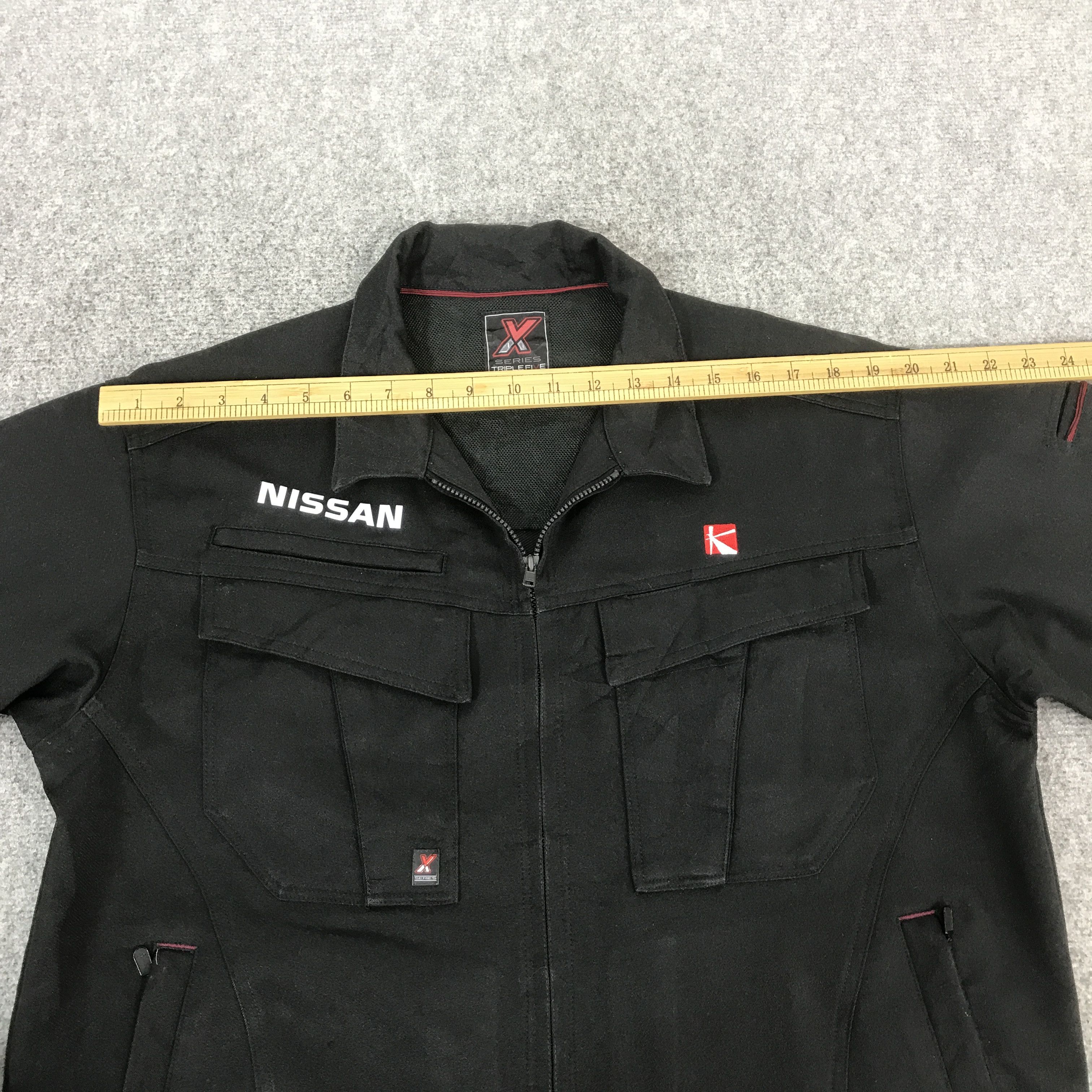 Japanese Brand NISSAN NISMO RACING TEAM BLACK CUSTOM JACKET K71B19 Size US L / EU 52-54 / 3 - 6 Thumbnail