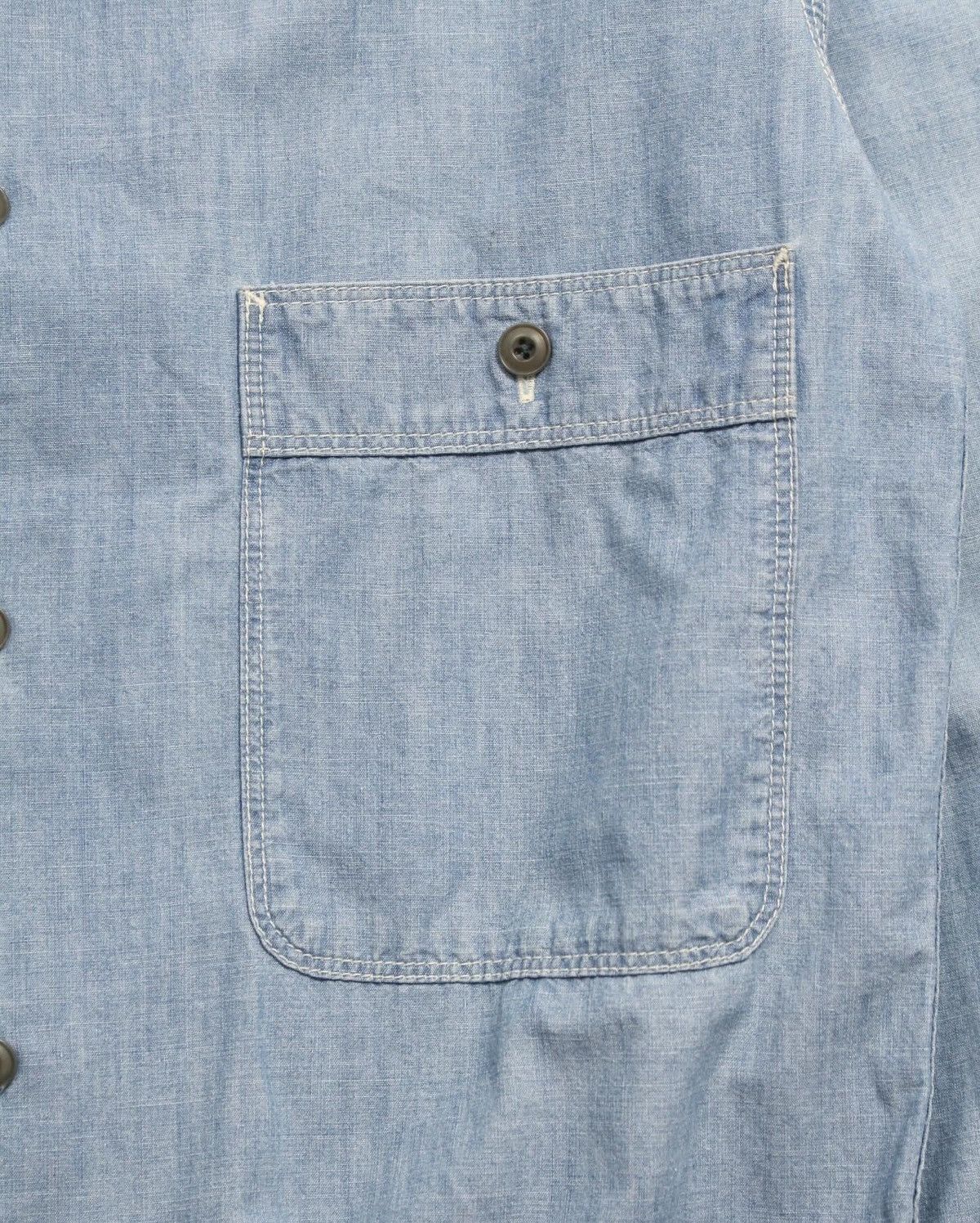 Lemaire × Uniqlo UNIQLO X LEMAIRE CHAMBRAY BLOUSON Size US M / EU 48-50 / 2 - 5 Thumbnail
