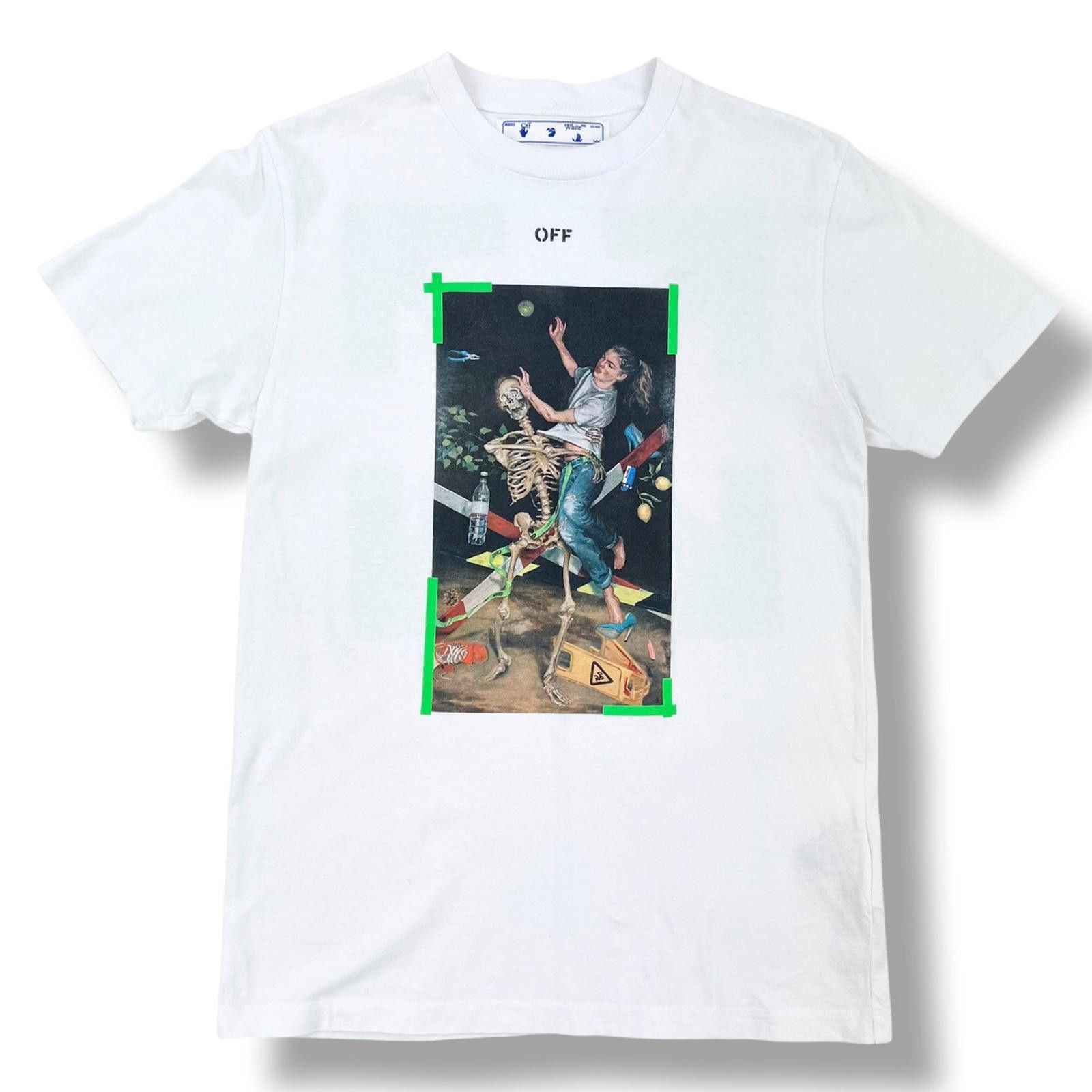 Off-White Off-White Pascal Skeleton White T Shirt Size US S / EU 44-46 / 1 - 2 Thumbnail