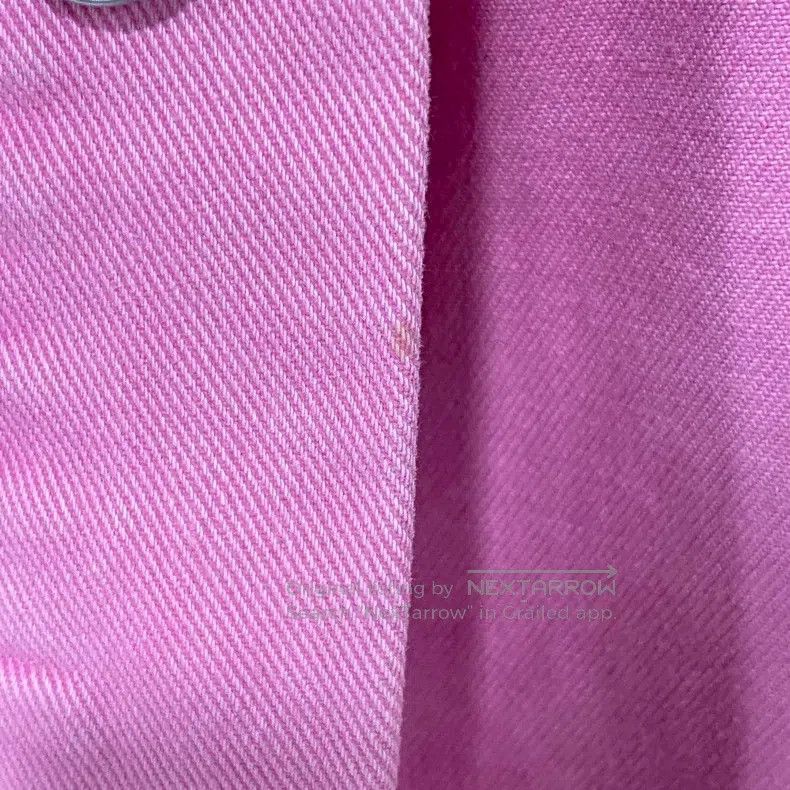 Balenciaga Balenciaga Pink Washed Denim Jacket Size US M / EU 48-50 / 2 - 4 Thumbnail