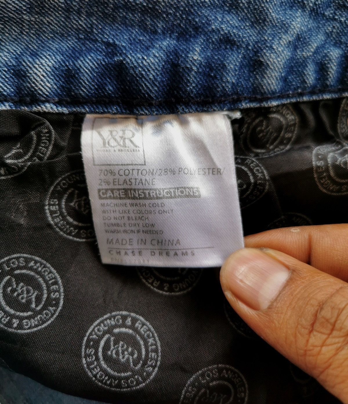 Young And Reckless Young And Reckless Biker Jeans Looklike Balmain Jeans Size US 33 - 11 Thumbnail