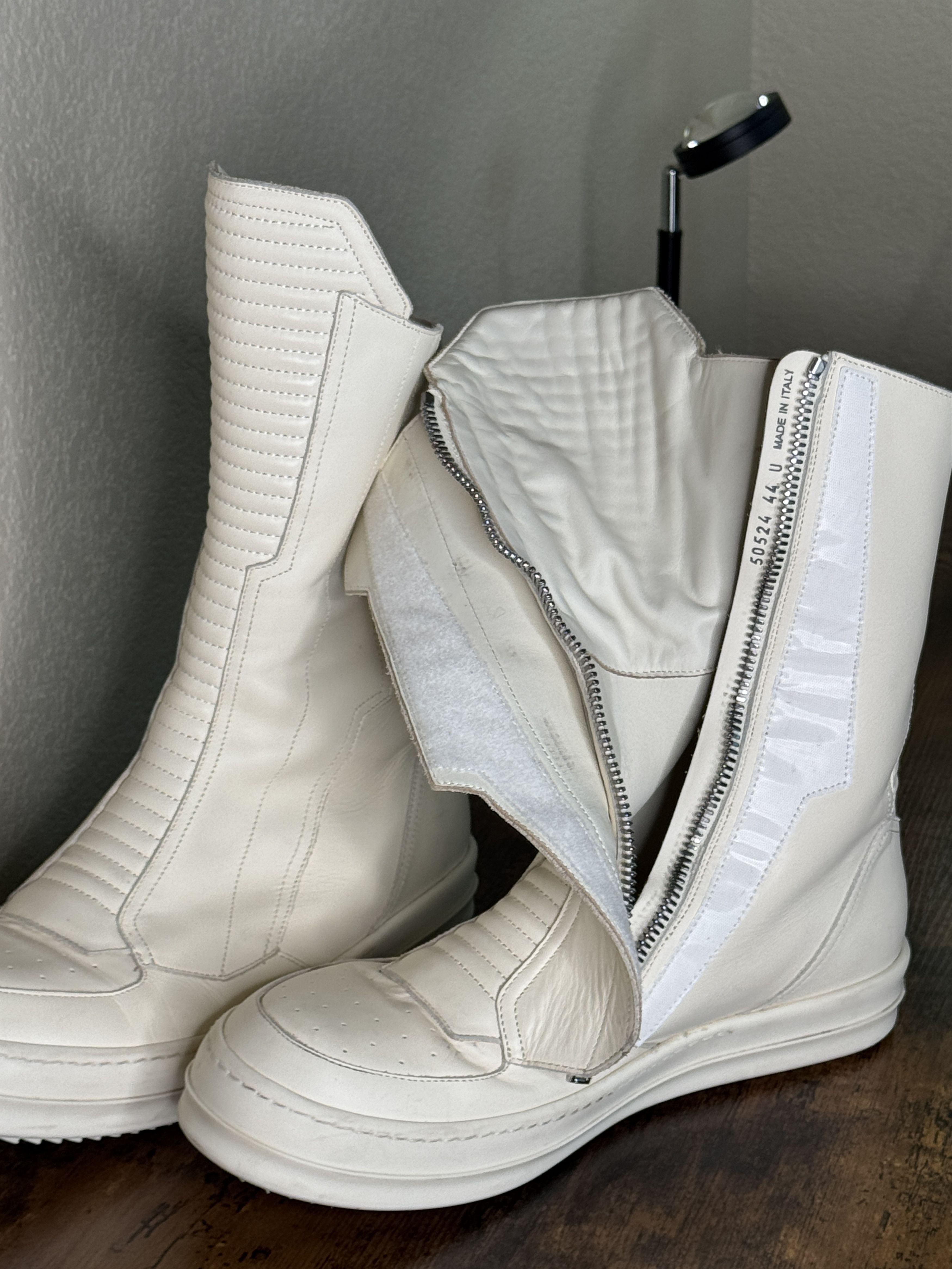 Rick Owens Motocross Geobasket Boots, Rick Owens Size US 11 / EU 44 - 5 Thumbnail