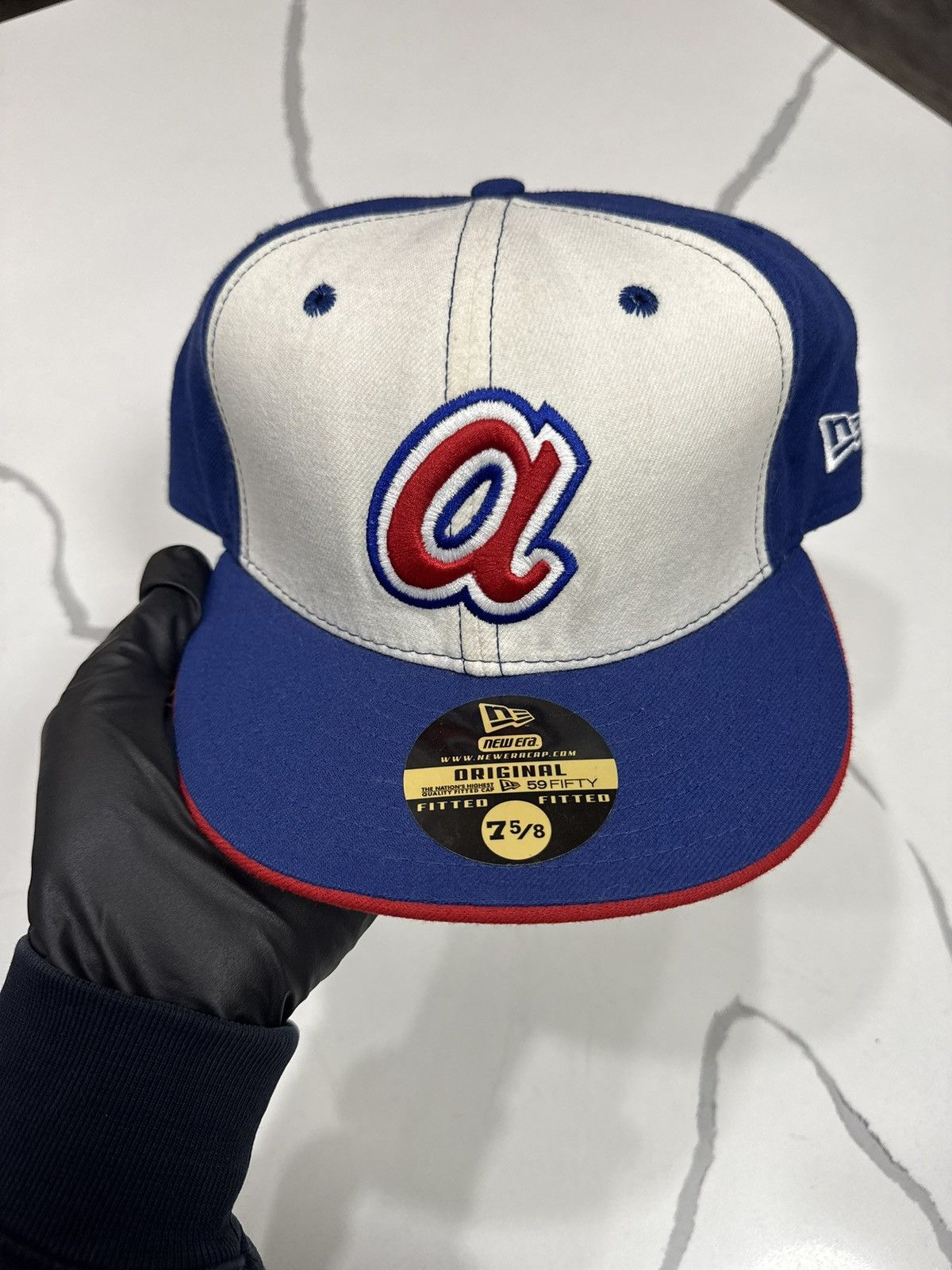 New Era Vintage Atlanta’s Braves New Era Fitted Baseball Cap Size ONE SIZE - 1 Thumbnail