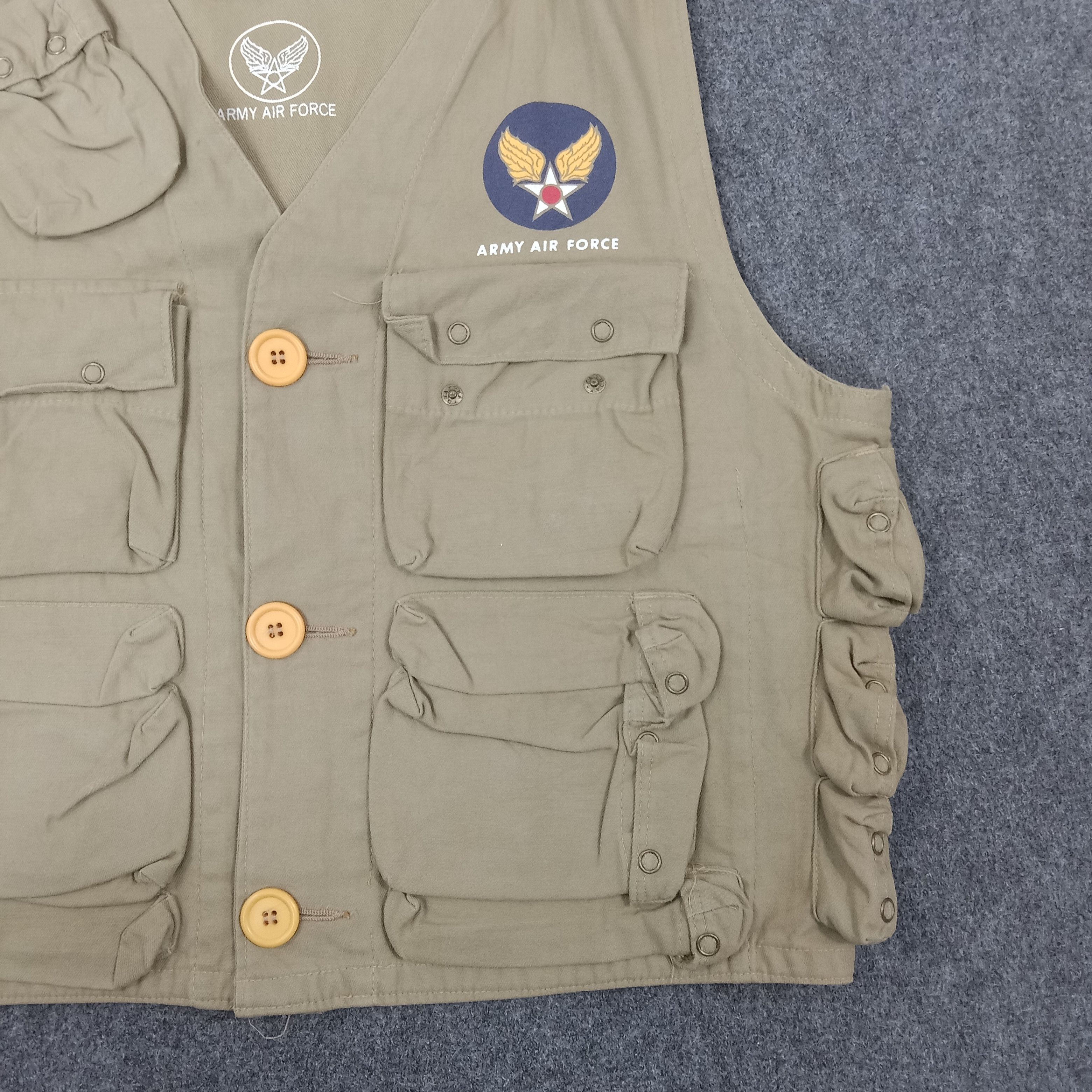 Vintage Army Air Force American Tactical Style Jacket Size US M / EU 48-50 / 2 - 3 Thumbnail