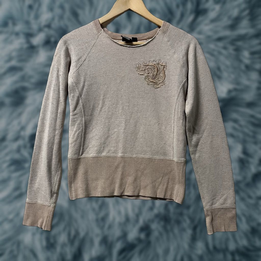 Volcom VINTAGE Volcom Sweatshirt Womens Medium Tan Sweater Size M / US 6-8 / IT 42-44 - 1 Thumbnail