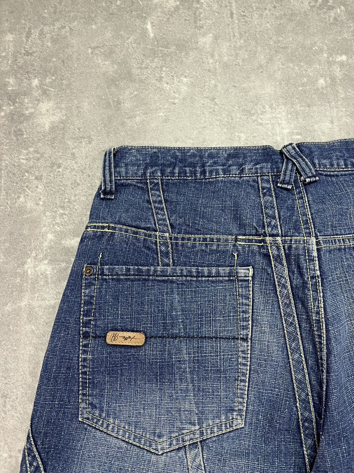 Ruff Ryders Ruff Ryders Baggy Logo Tab Denim Shorts Jorts 32 Size US 32 / EU 48 - 10 Thumbnail