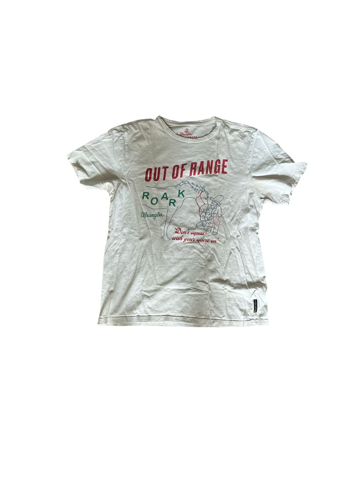 Wrangler Vintage Wrangler x Roark white tshirt size small Size US S / EU 44-46 / 1 - 1 Thumbnail