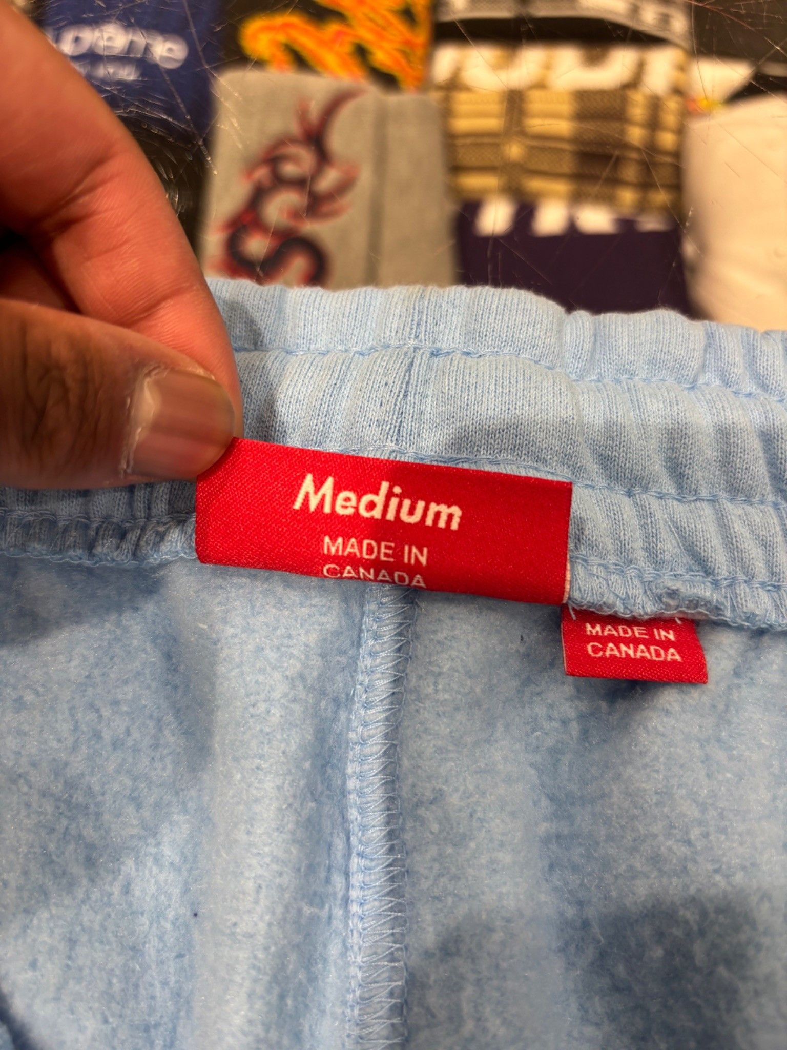 Supreme Supreme Devil S Logo Sweatpant Light Blue Size US 32 / EU 48 - 4 Thumbnail